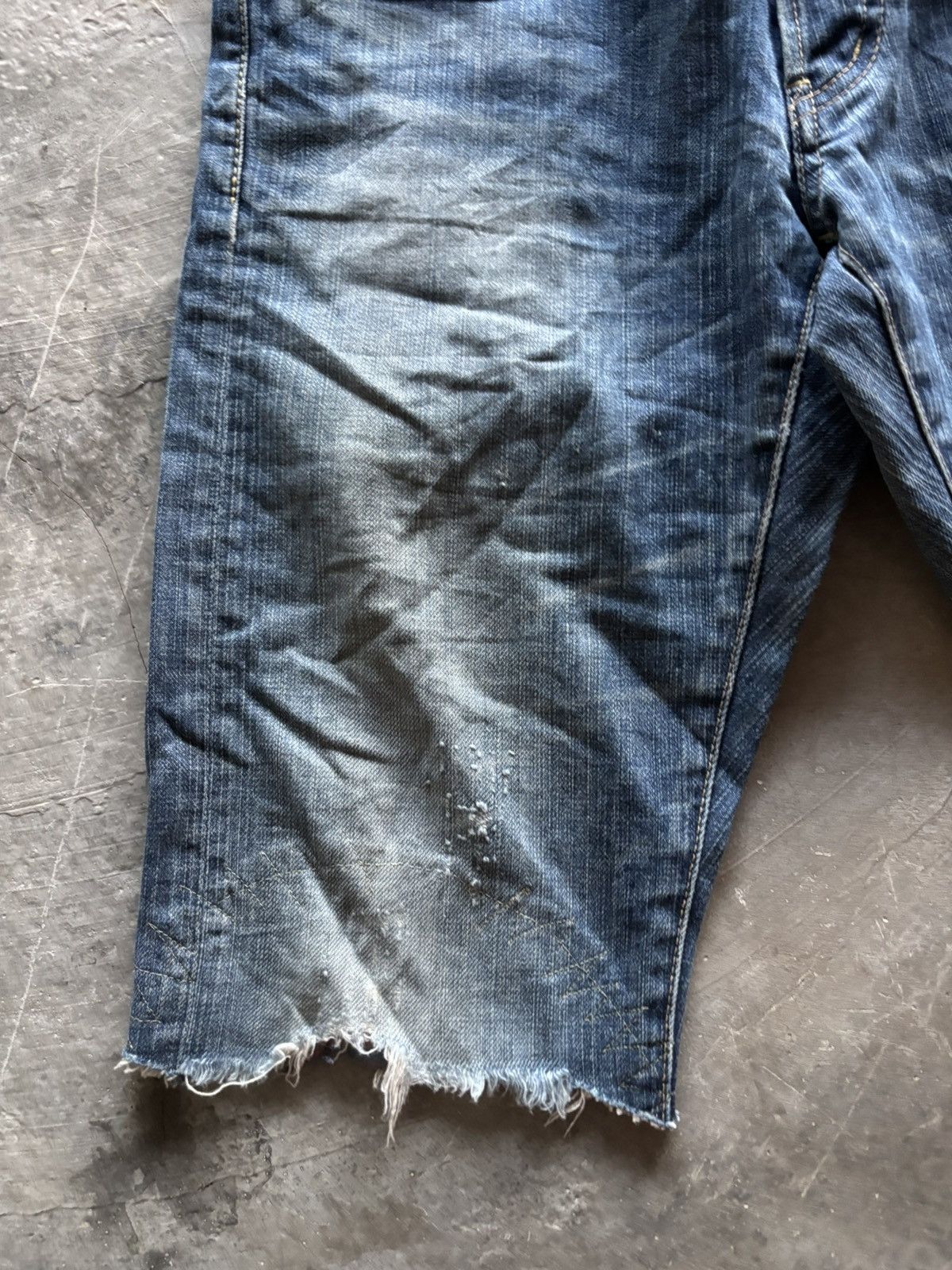 Hysteric Glamour HYSTERIC GLAMOUR Y2K studded punk patches short jeans Size US 30 / EU 46 - 9 Thumbnail