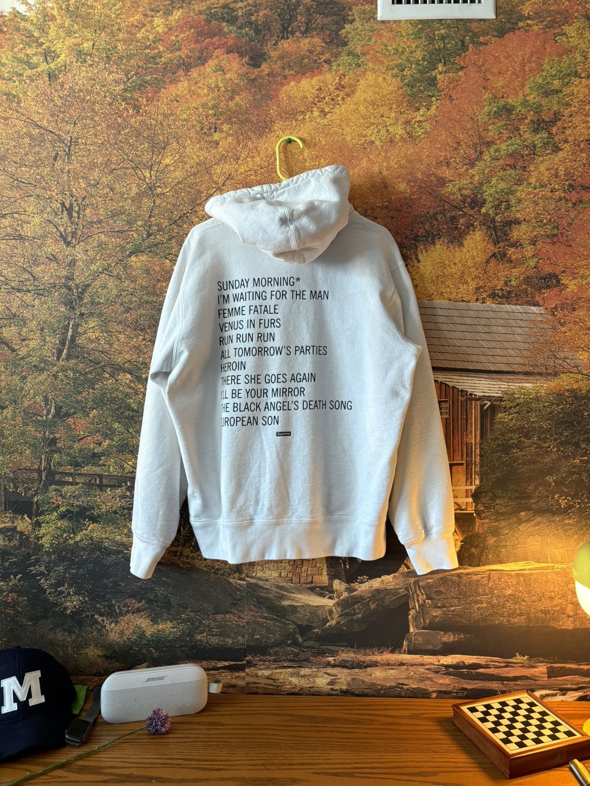 Supreme Supreme Velvet Underground Hoodie Size US L / EU 52-54 / 3 - 4 Thumbnail