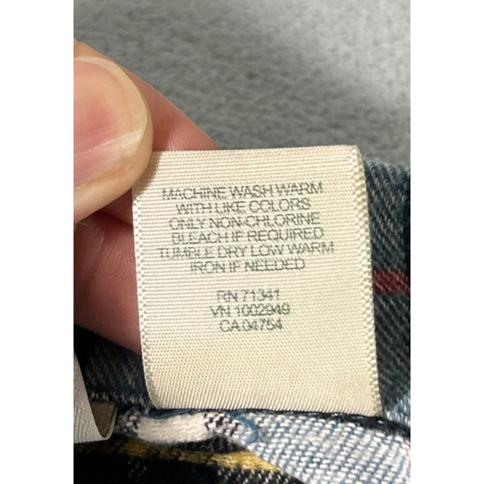 L.L. Bean LL Bean Archive Soft Flannel 1958 Medium Form Camp Collar Size M / US 6-8 / IT 42-44 - 4 Thumbnail