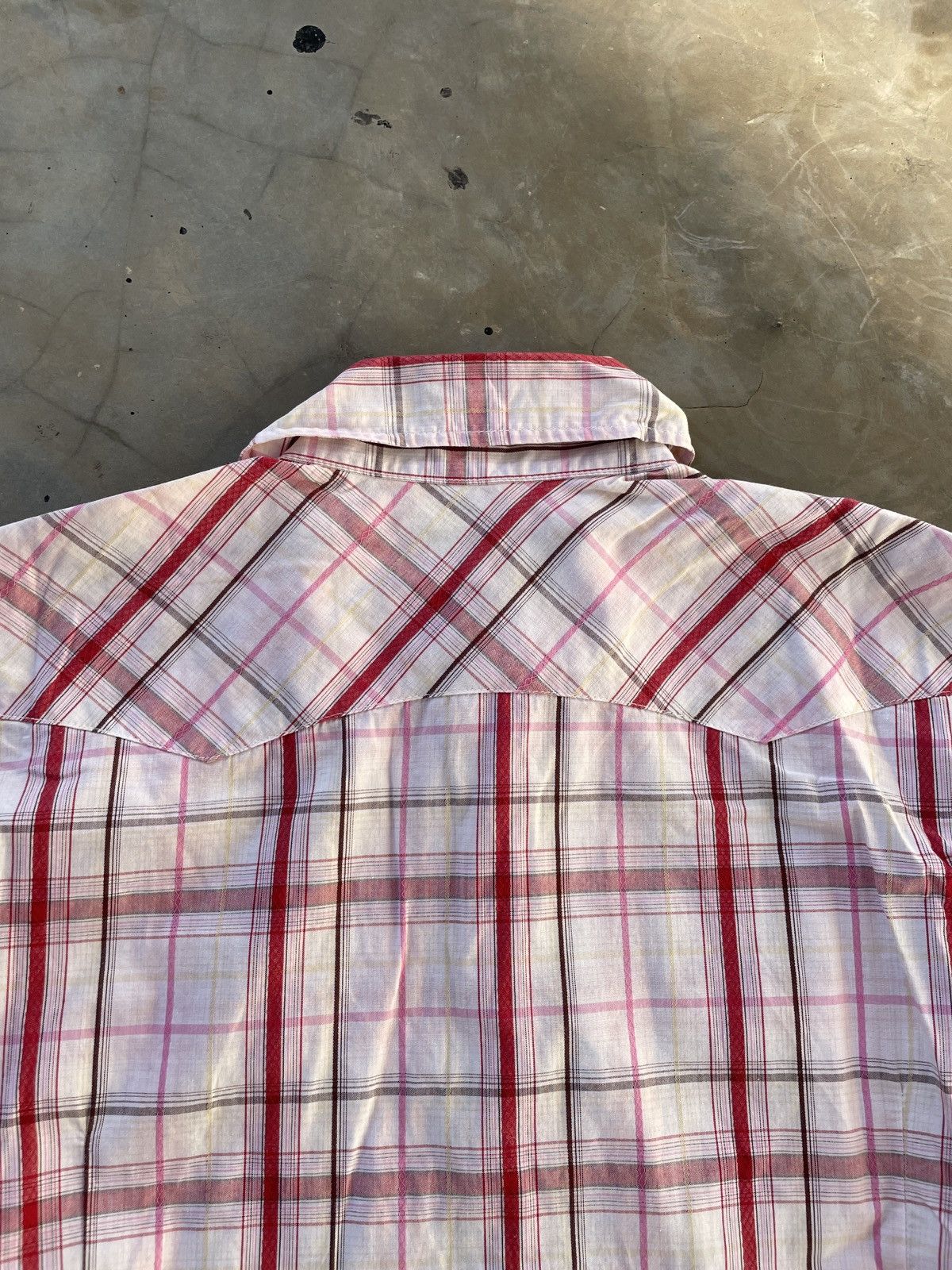 Takeo Kikuchi Takeo Kikuchi Long Sleeve Snap Shirt Plaid Pearl Size L / US 10 / IT 46 - 10 Thumbnail