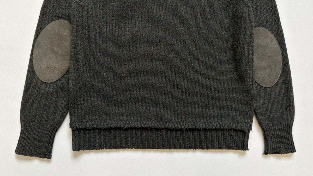 Maison Margiela A/W 21 Distressed Hems Wool Sweater Size US M / EU 48-50 / 2 - 18 Thumbnail