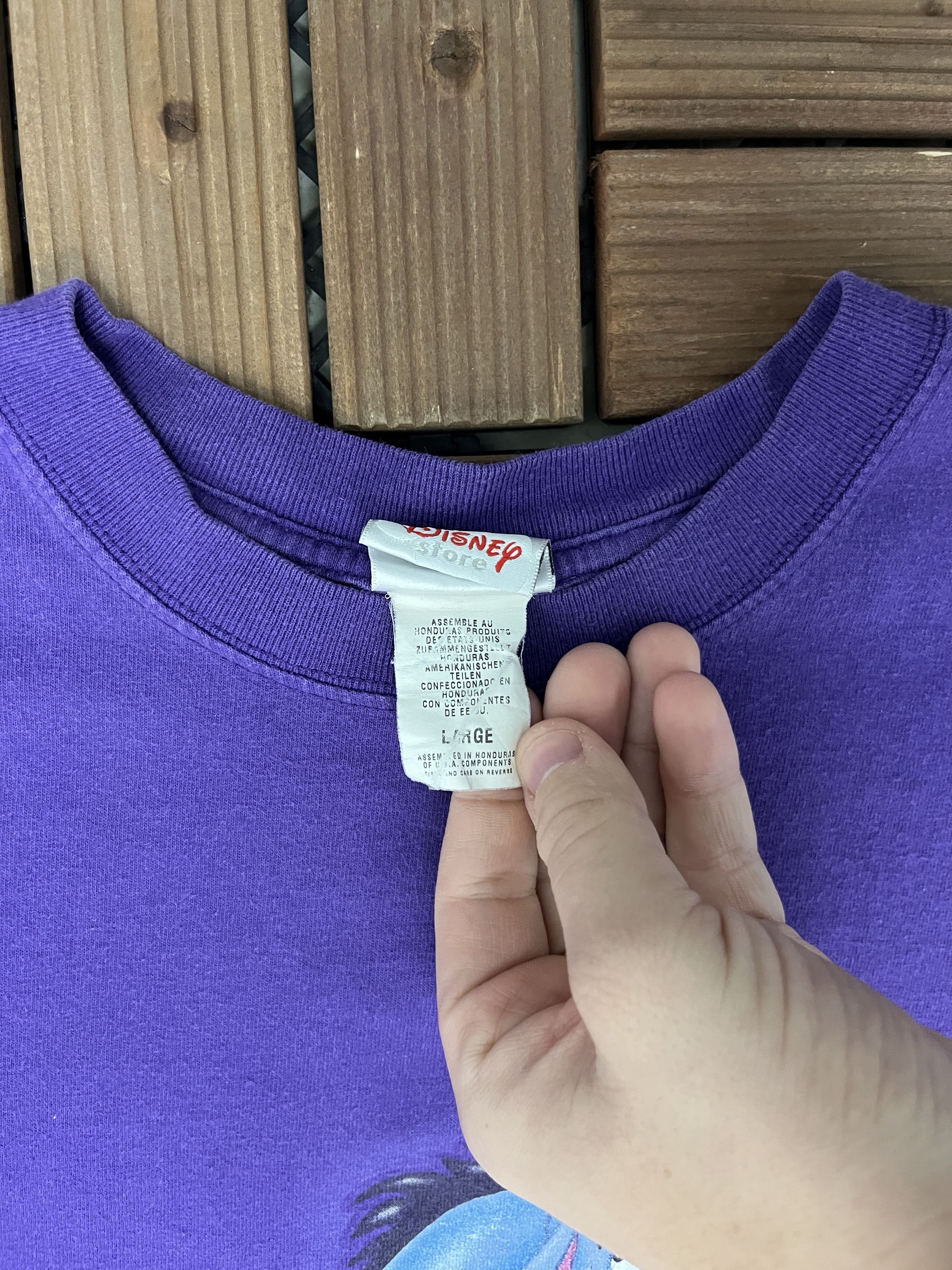 Vintage Eeyore Smile Vintage Purple T-Shirt Tee Size US L / EU 52-54 / 3 - 5 Thumbnail