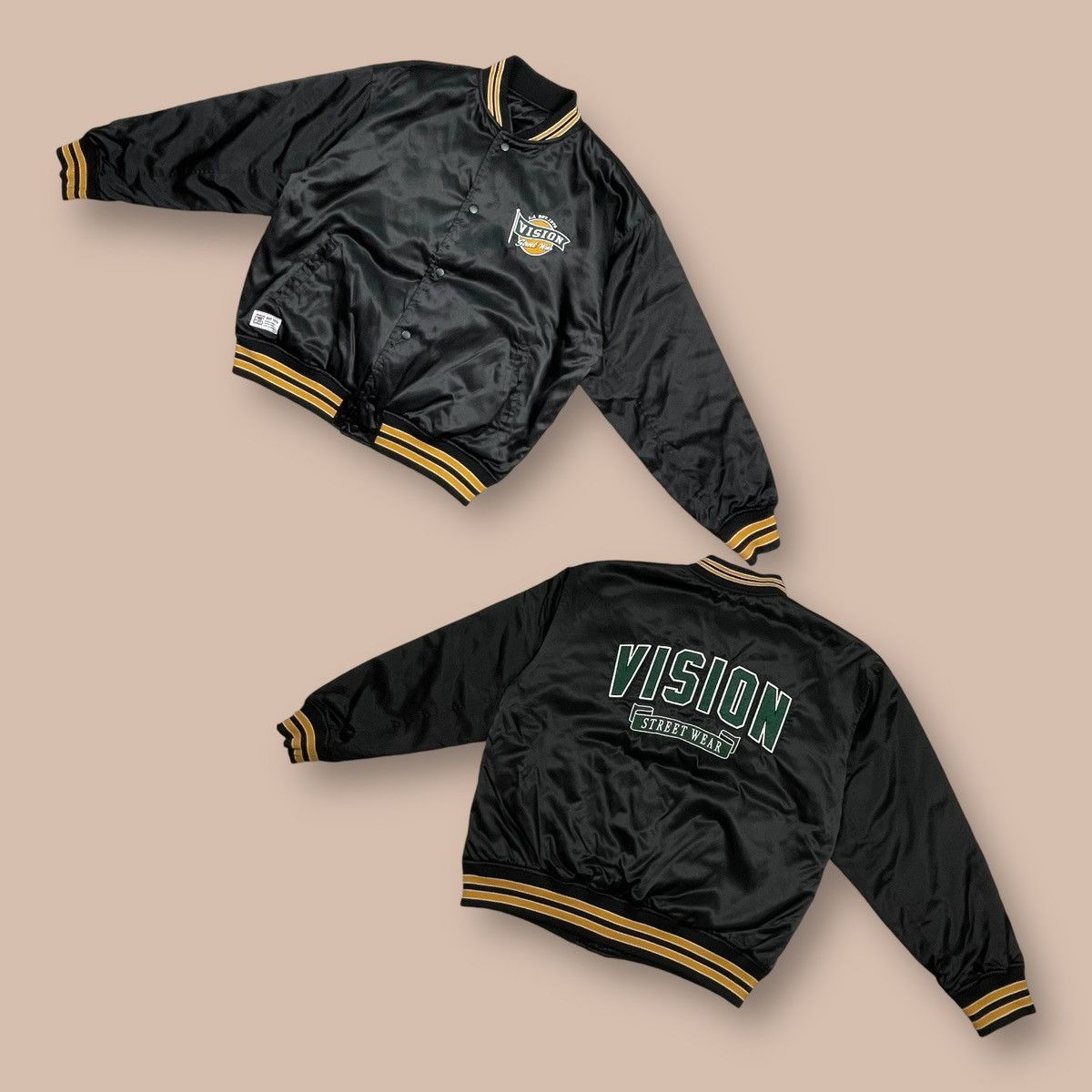 Vision Streetwear Vision Streetwear Reversible Varsity Jacket Size US M / EU 48-50 / 2 - 1 Thumbnail