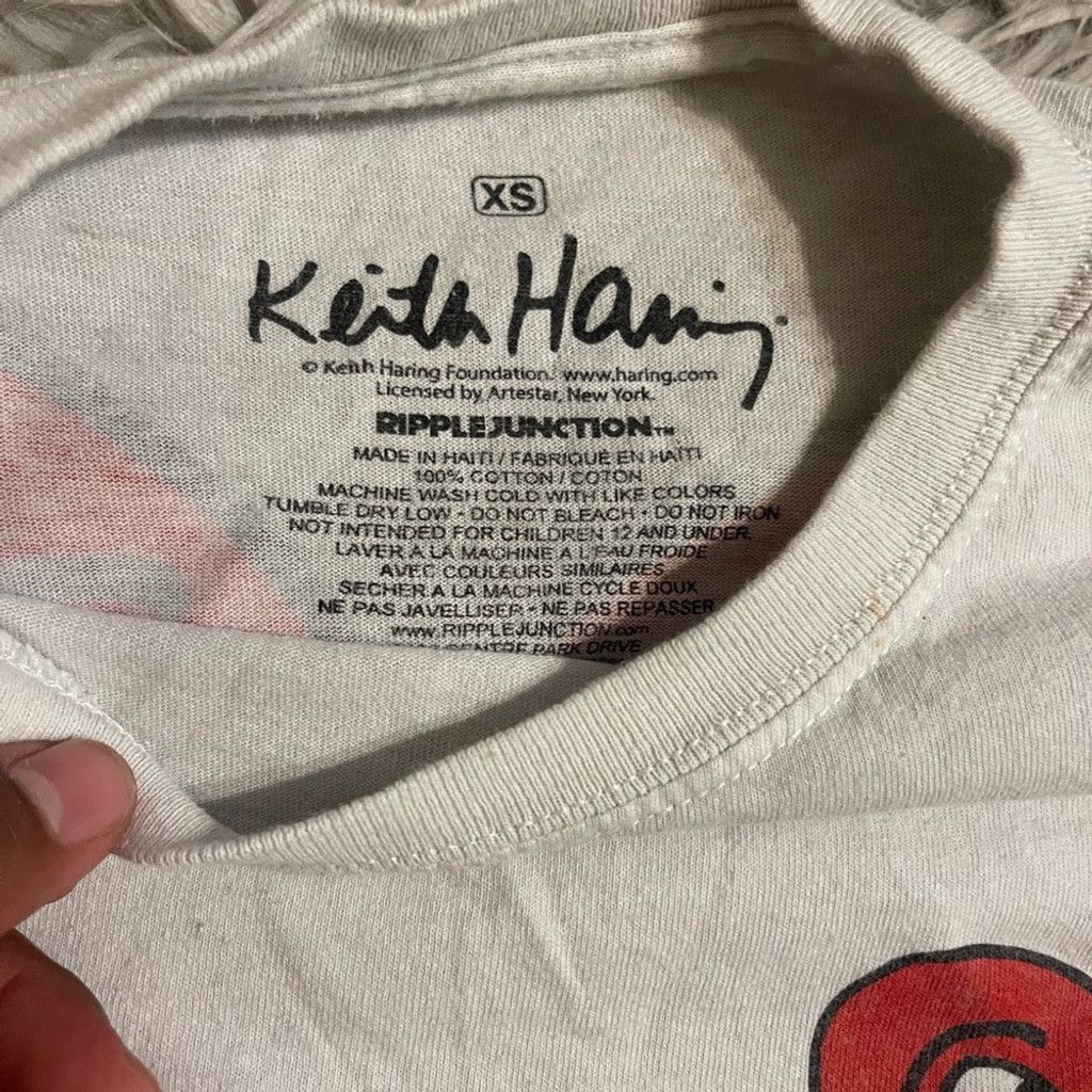Other Keith Haring Graphic Heart vtg shirt size XS Size XS / US 0-2 / IT 36-38 - 3 Thumbnail