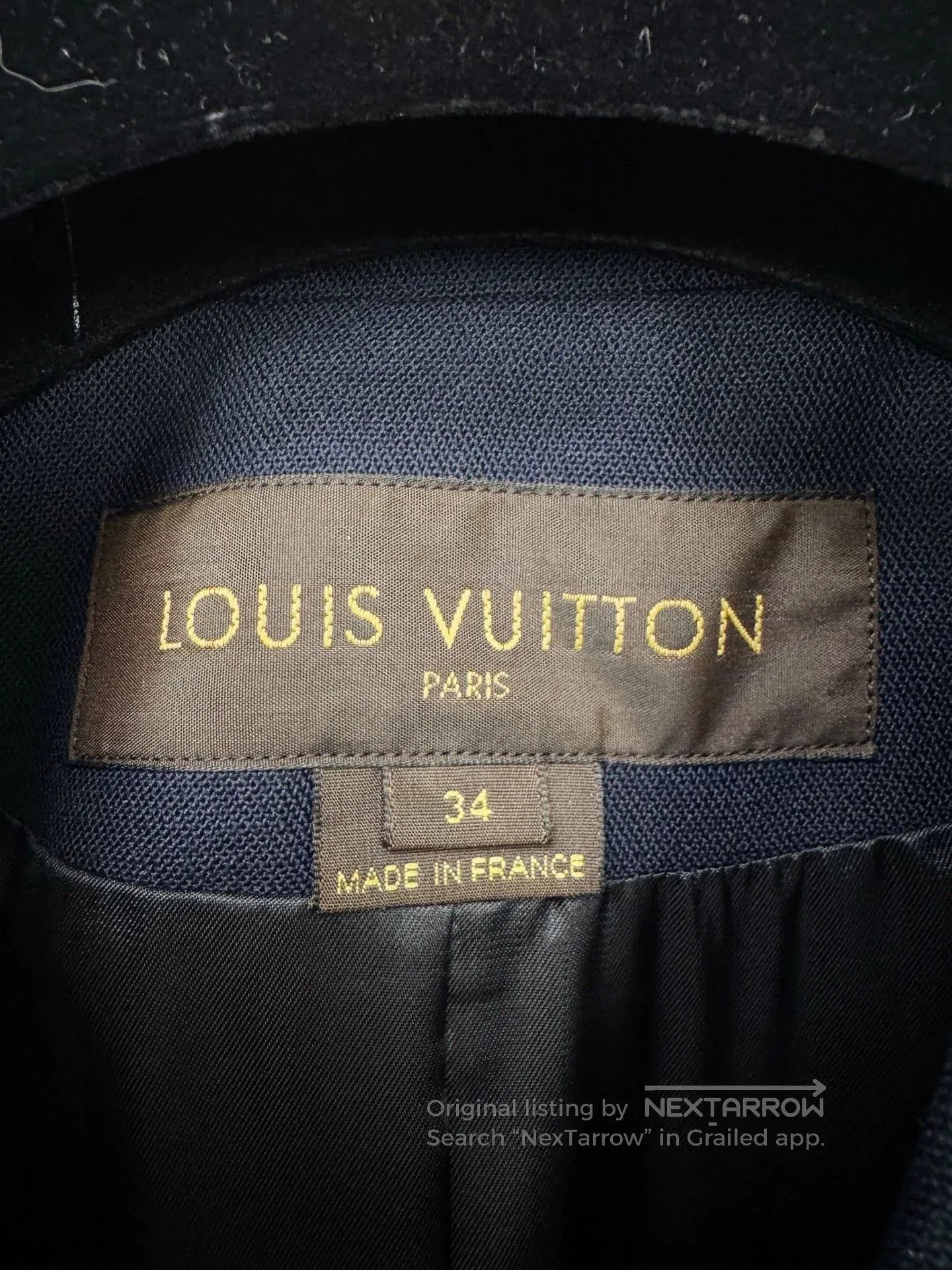 Louis Vuitton Louis Vuitton Wool Leather Trim Coat. Size US XS / EU 42 / 0 - 2 Thumbnail