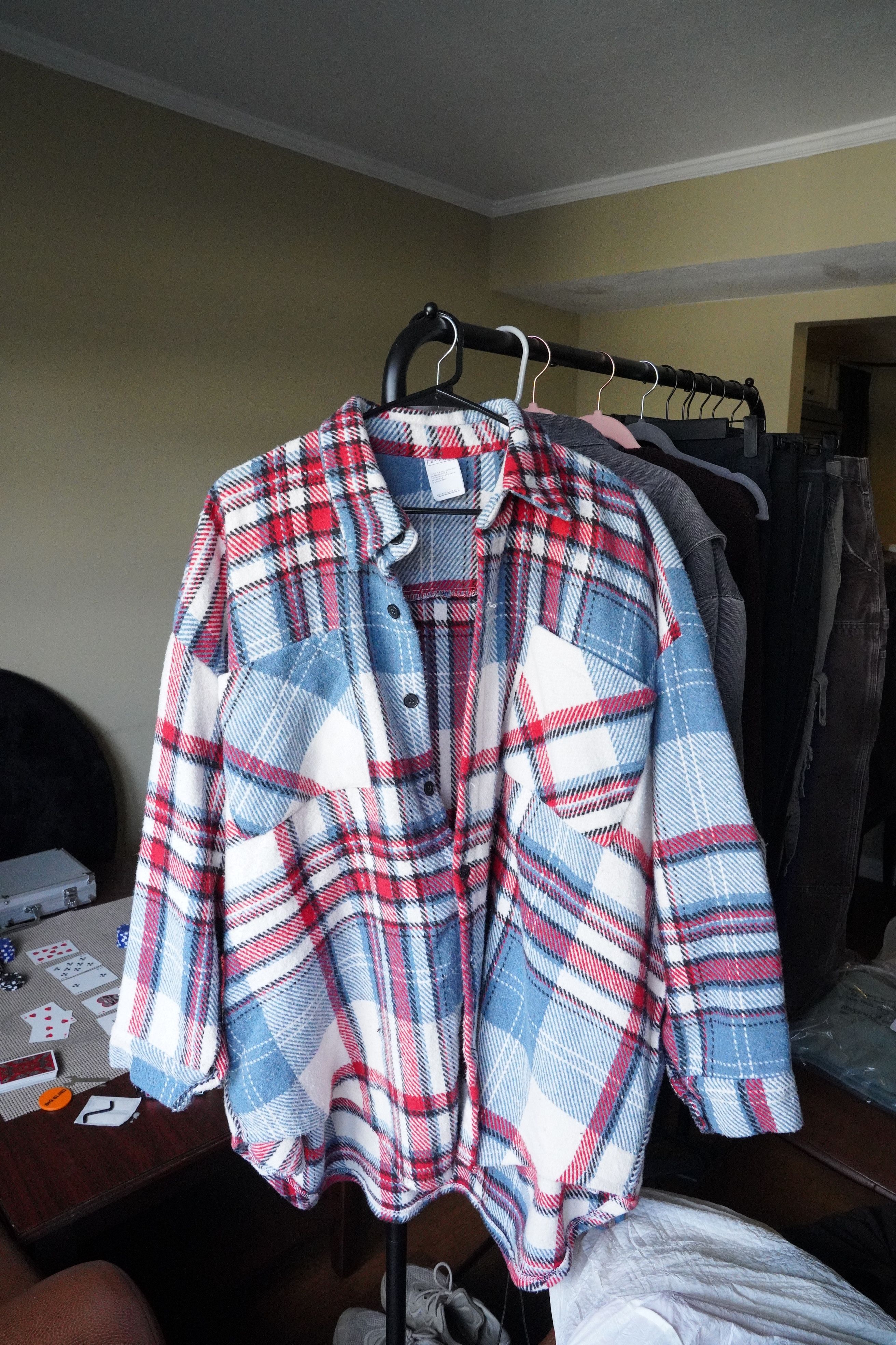 Oversized flannel