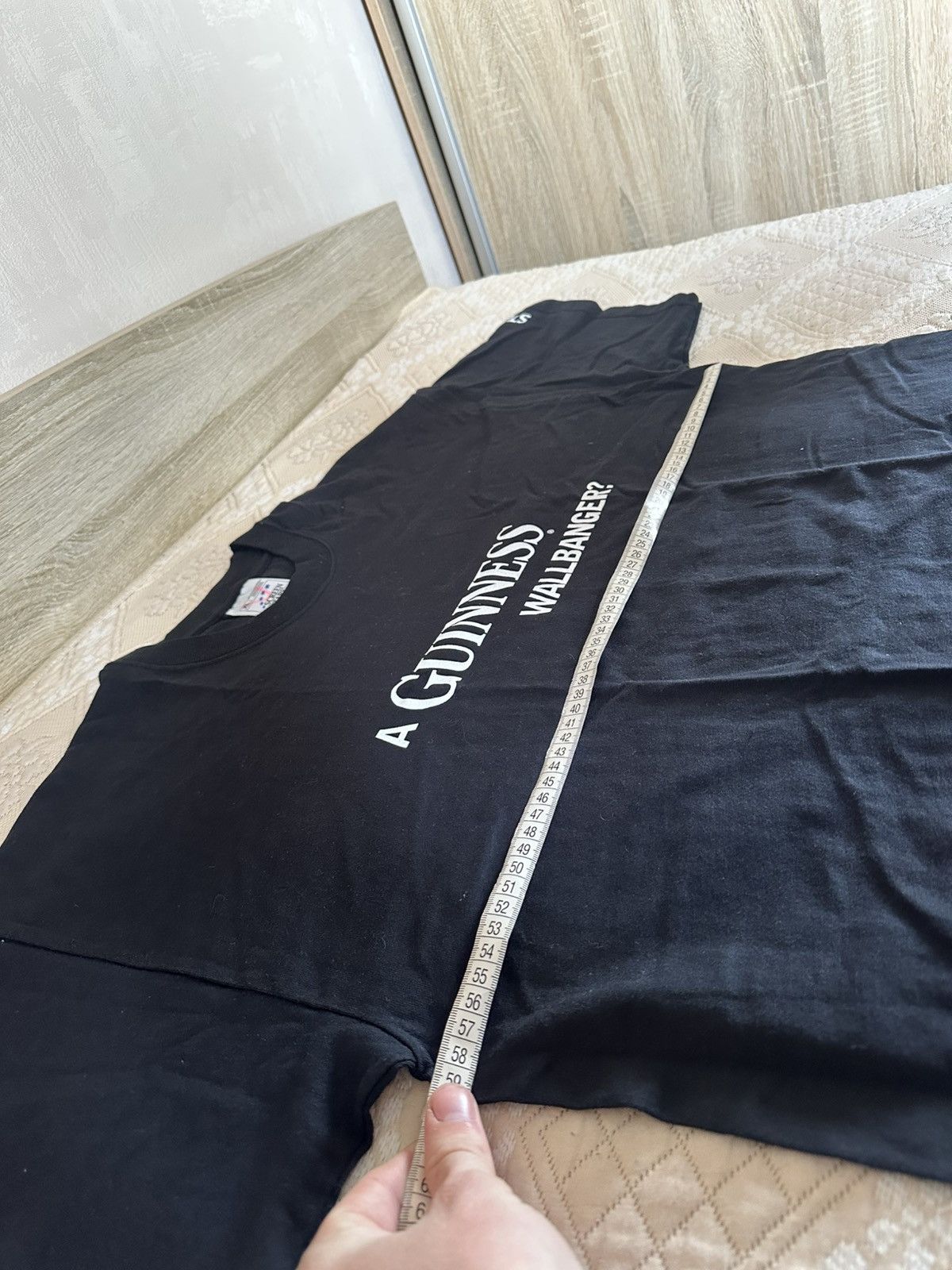 Vintage 🔥 90s Guinness Wallbanger Patrick Beer Vintage T Shirt Y2K Size US XL / EU 56 / 4 - 7 Thumbnail