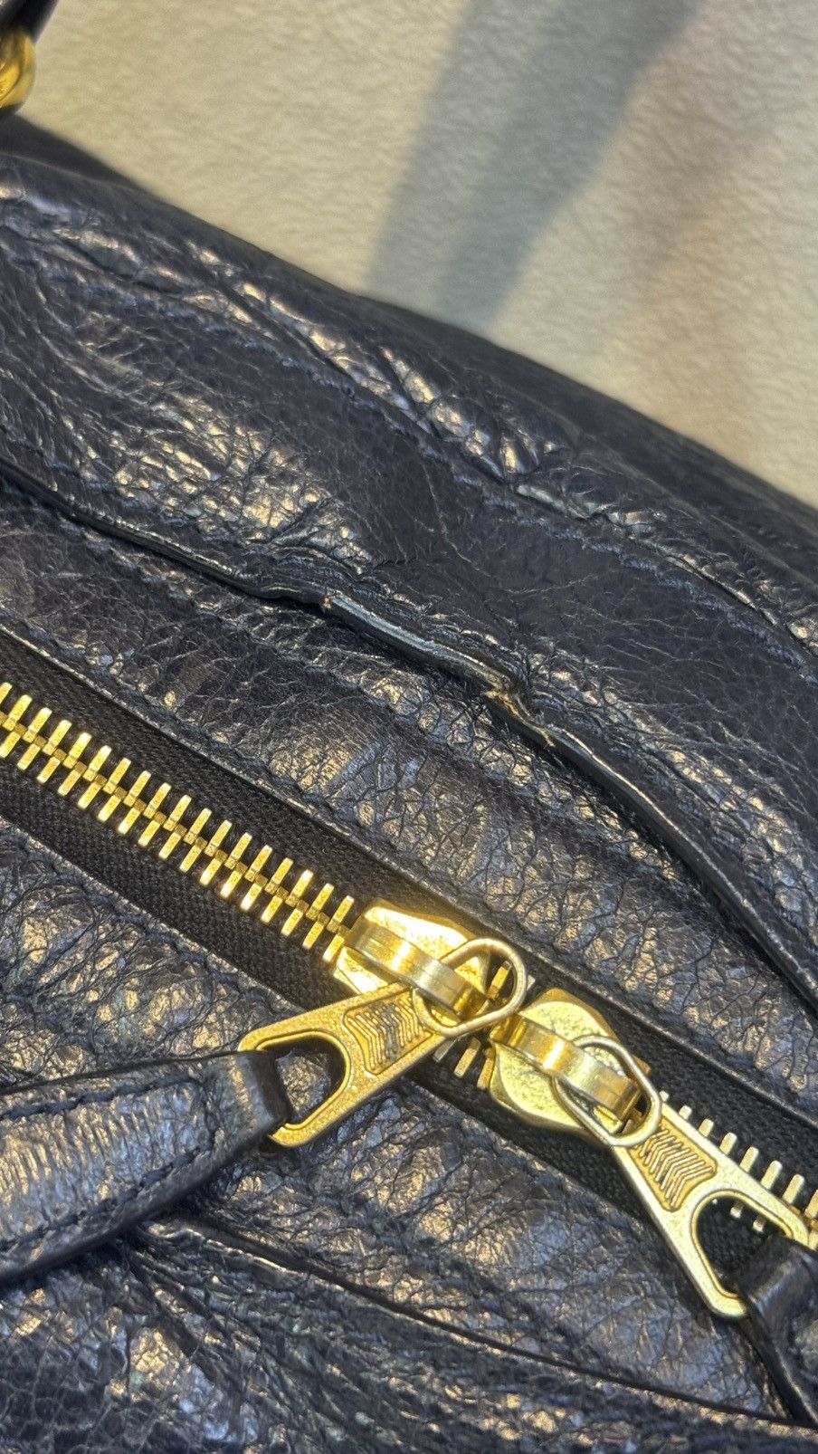 Balenciaga BALENCIAGA Persian Lambskin Leather Giant 12 Gold City Bag Size ONE SIZE - 7 Thumbnail