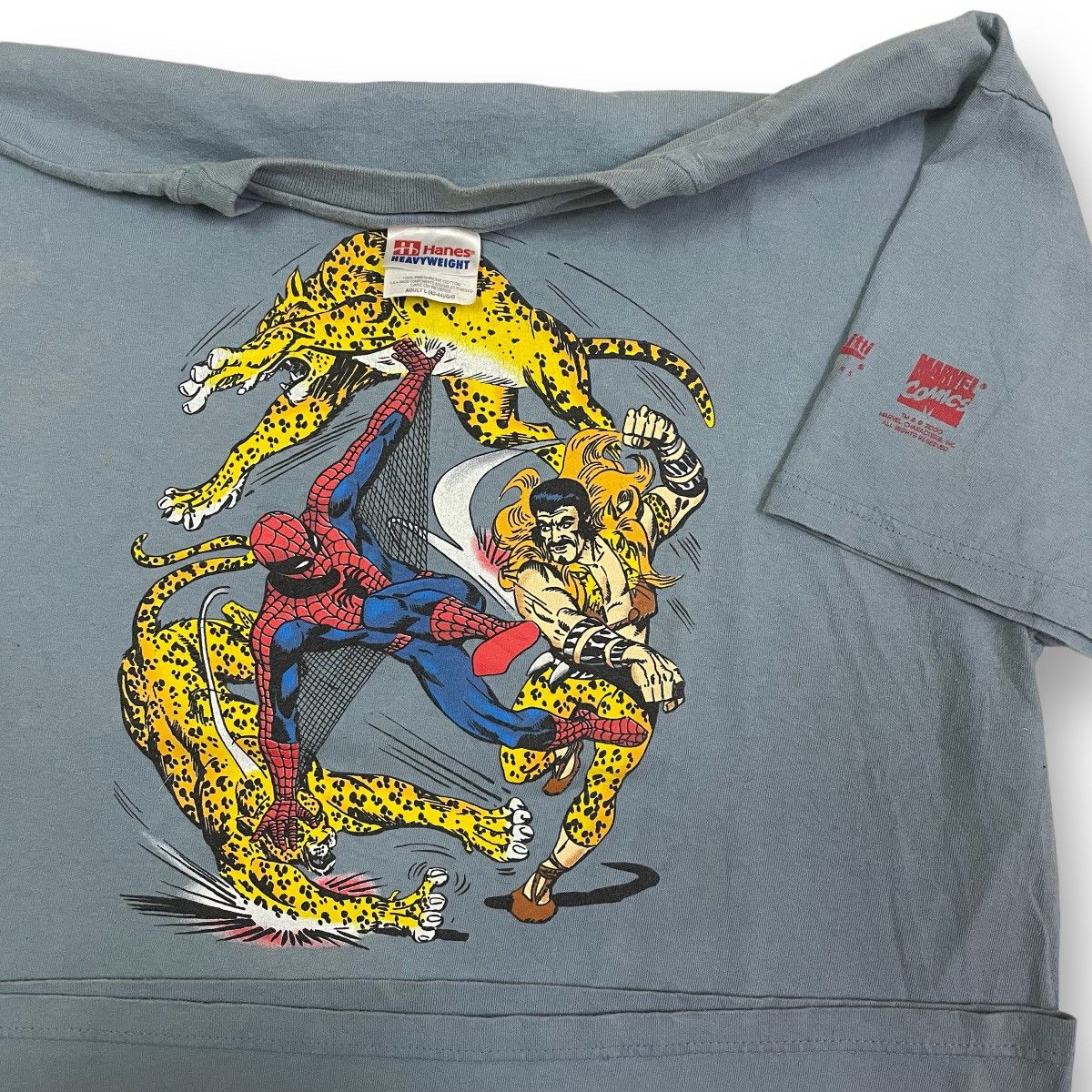 Marvel Comics Rare Collection Vintage 00’s Marvel Spiderman x Kraven Comic Size US L / EU 52-54 / 3 - 4 Thumbnail