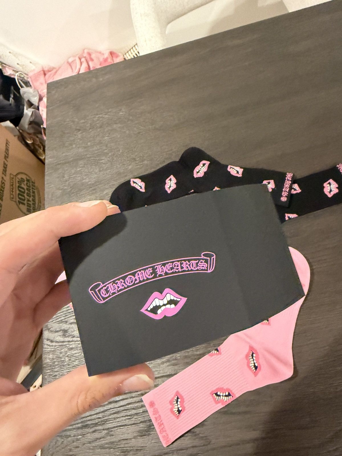 Chrome Hearts Chrome socks Size ONE SIZE - 8 Thumbnail