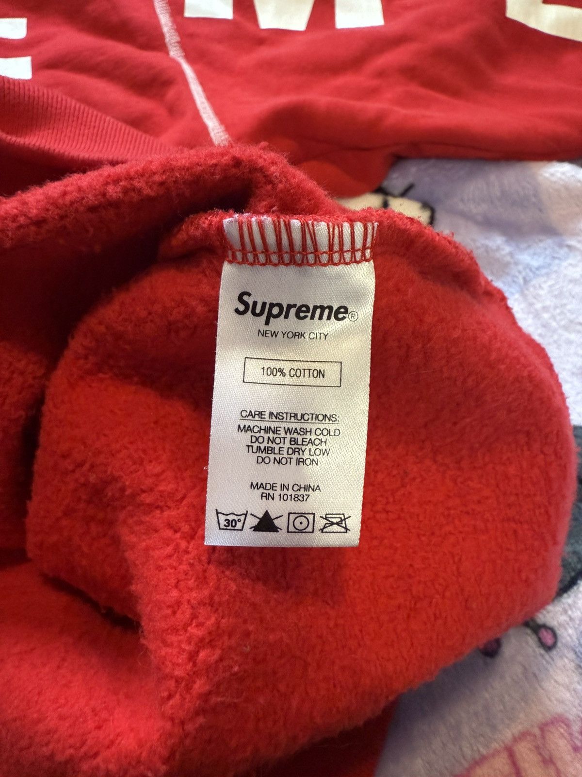 Supreme Supreme Spread hoody Size US L / EU 52-54 / 3 - 5 Thumbnail