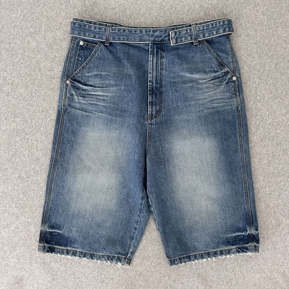 WE11DONE Denim Baggy Jorts Korean Size US 34 / EU 50 - 1 Thumbnail