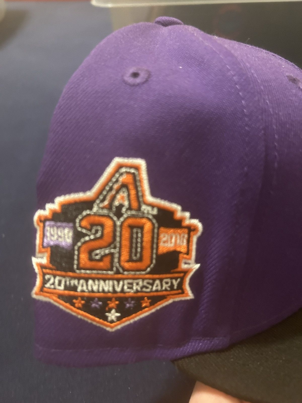New Era Purple/orange Diamondbacks/Suns Crossover New Era Fitted Hat Size ONE SIZE - 2 Thumbnail