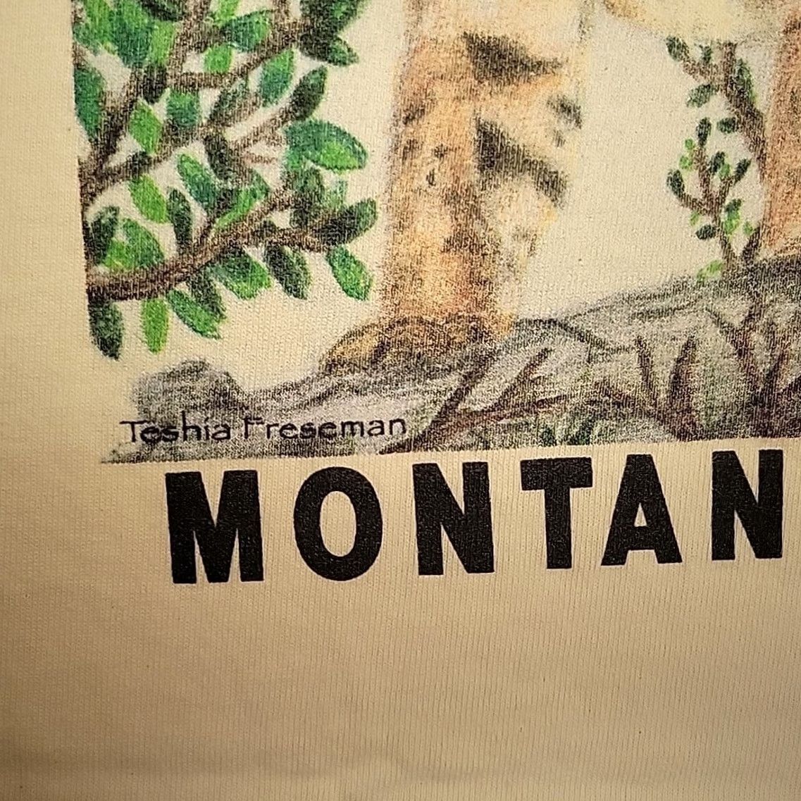 Vintage VTG Rocky Mountain Elk Foundation Shirt Mens L RMEF 5th Annual Rendezvous 90s T Shirt White Crew Neck Graphic Print Nature Wildlife Vintage Mens L Size US L / EU 52-54 / 3 - 7 Thumbnail