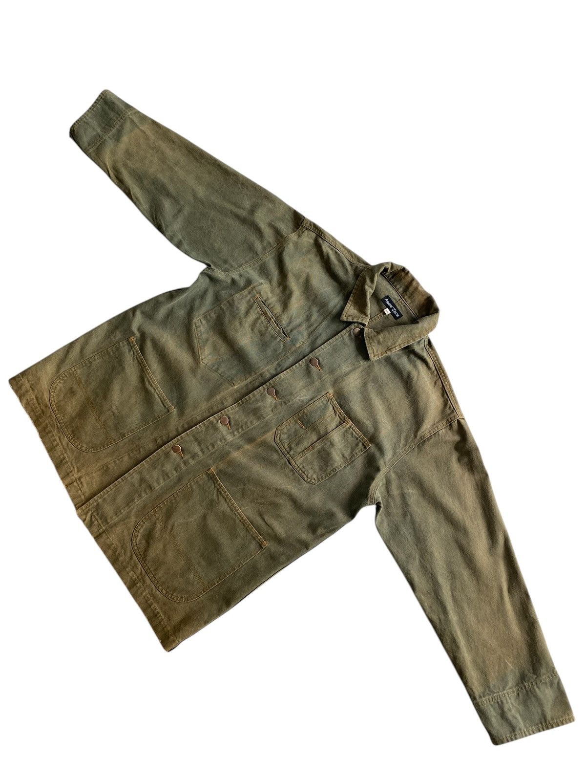 If Six Was Nine × Japanese Brand DOPE🔥Vtg 70s PUNe 🇯🇵 Made Denim 4 Pockets Chore Jacket Size US XL / EU 56 / 4 - 11 Thumbnail