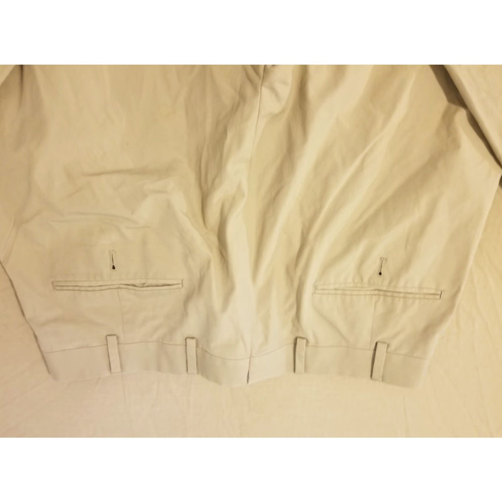 Brooks Brothers Brooks Brothers Khakis Pants Mens 36x34 Cotton Beige Chino Dress Slacks Size US 36 / EU 52 - 2 Thumbnail