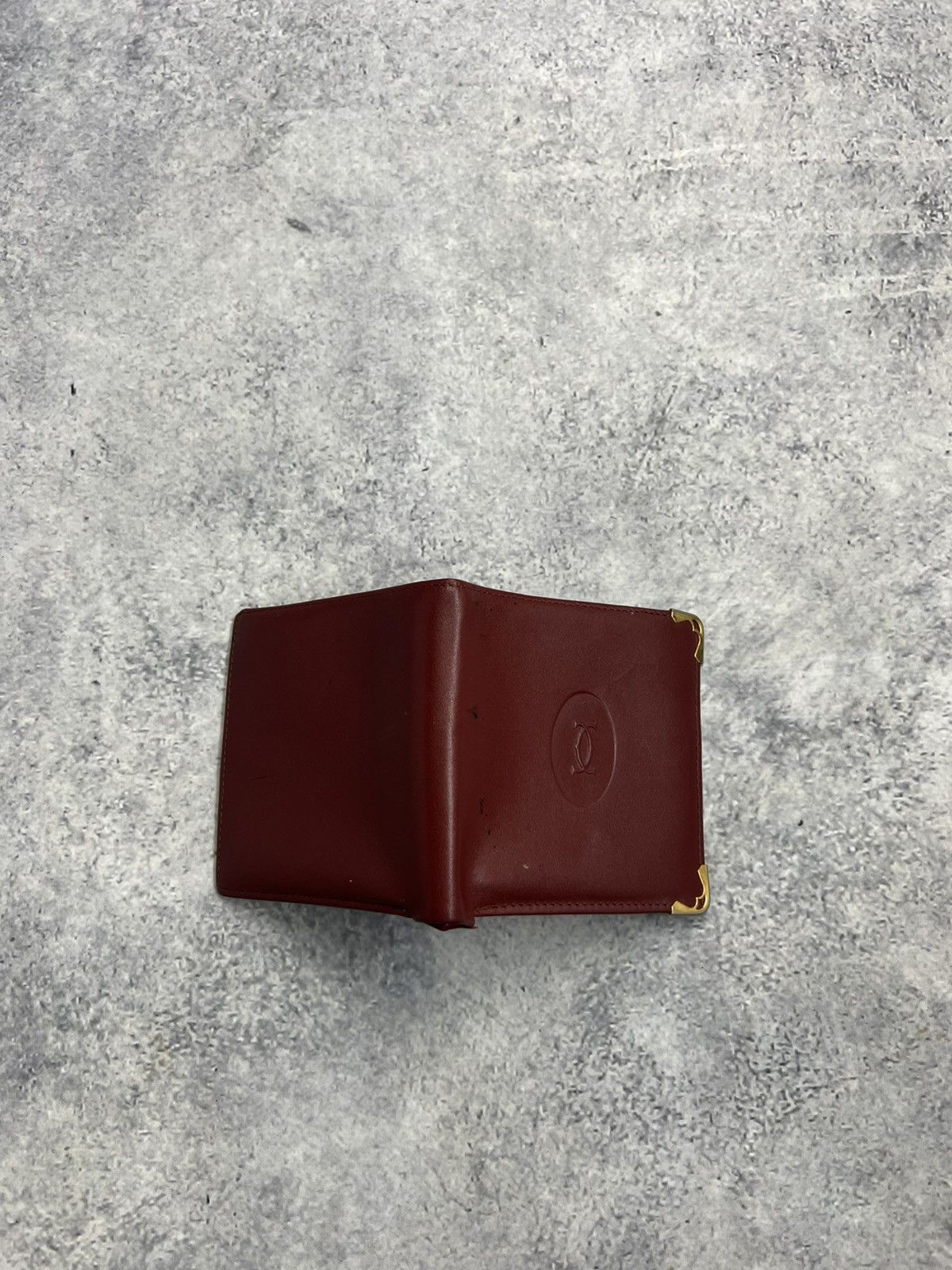 Cartier Cartier vintage must de Cartier burgundy wallet Size ONE SIZE - 3 Thumbnail