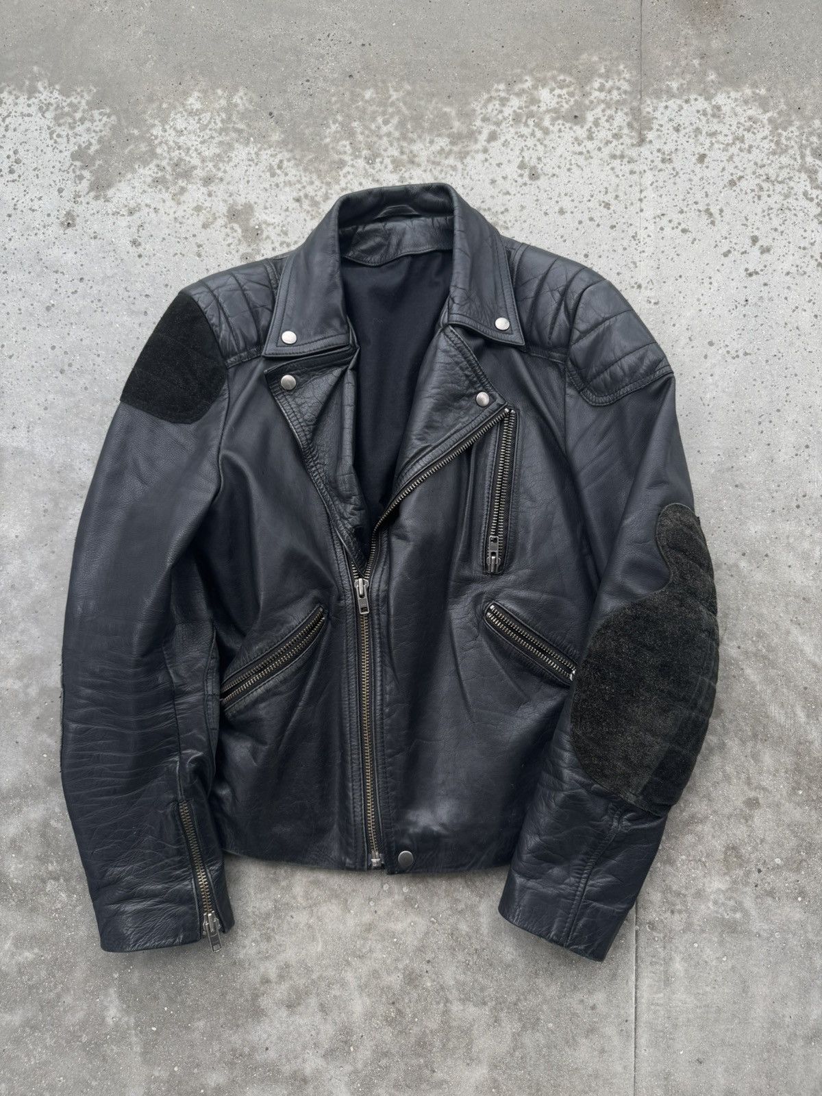 Acne Studios Acne Studios SS11 Leather Biker Jacket Size US L / EU 52-54 / 3 - 1 Thumbnail