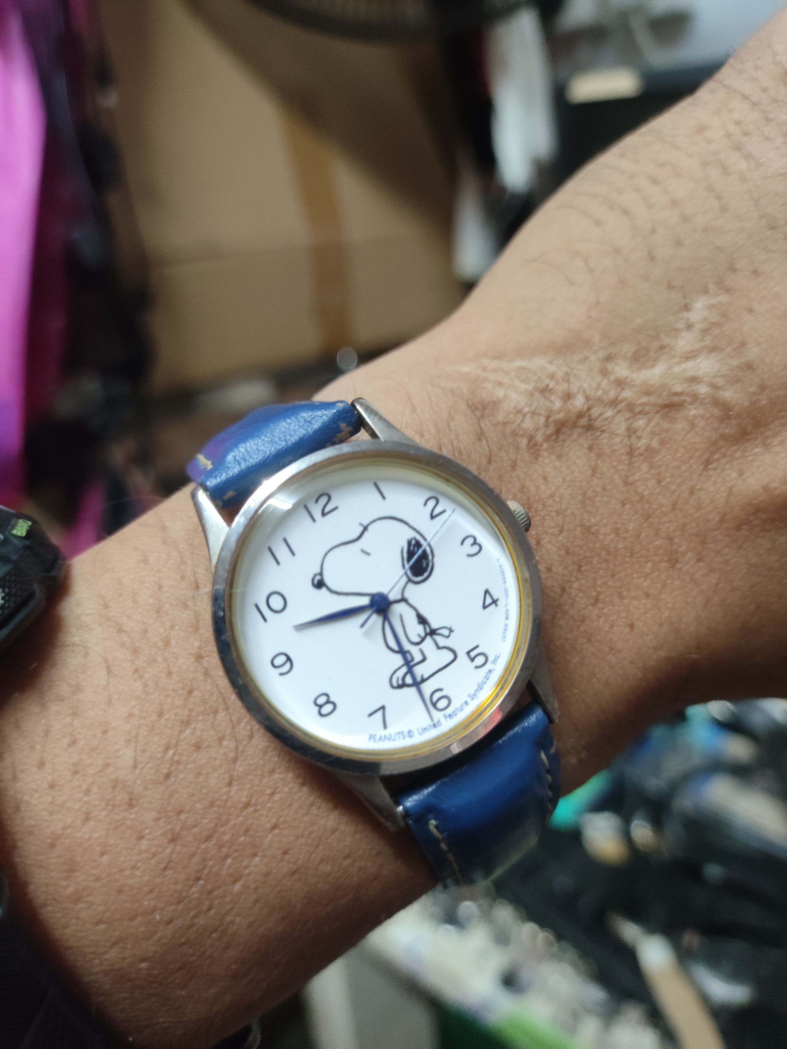 Peanuts 90'S PEANUT VINTAGE WATCH (JAPAN RARE COLLABORATION) Size ONE SIZE - 1 Thumbnail