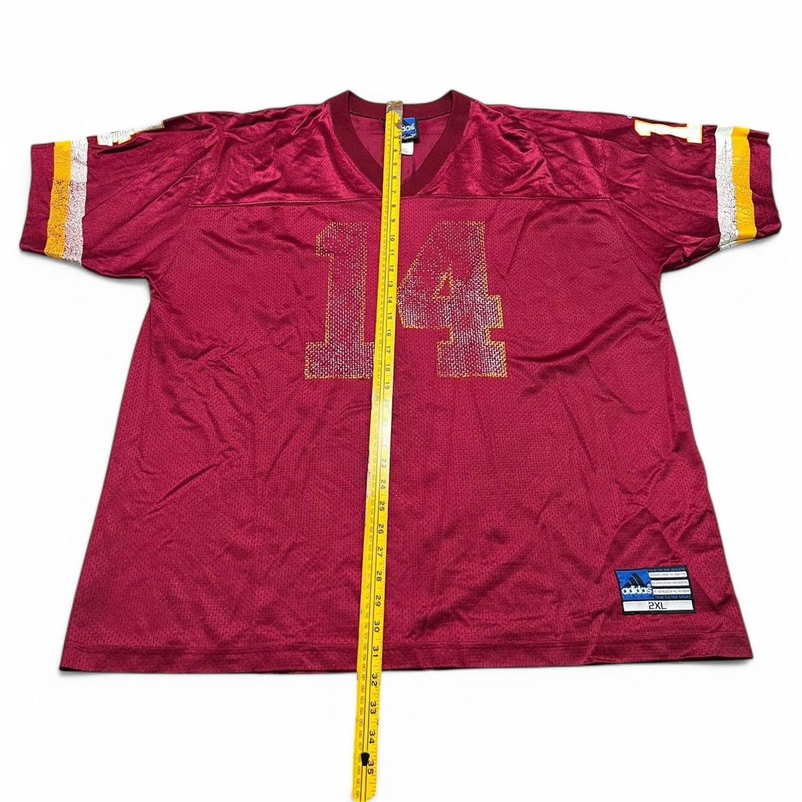 Adidas VINTAGE Y2K Washington Redskins Football Jersey Men XXL Size US XXL / EU 58 / 5 - 5 Thumbnail