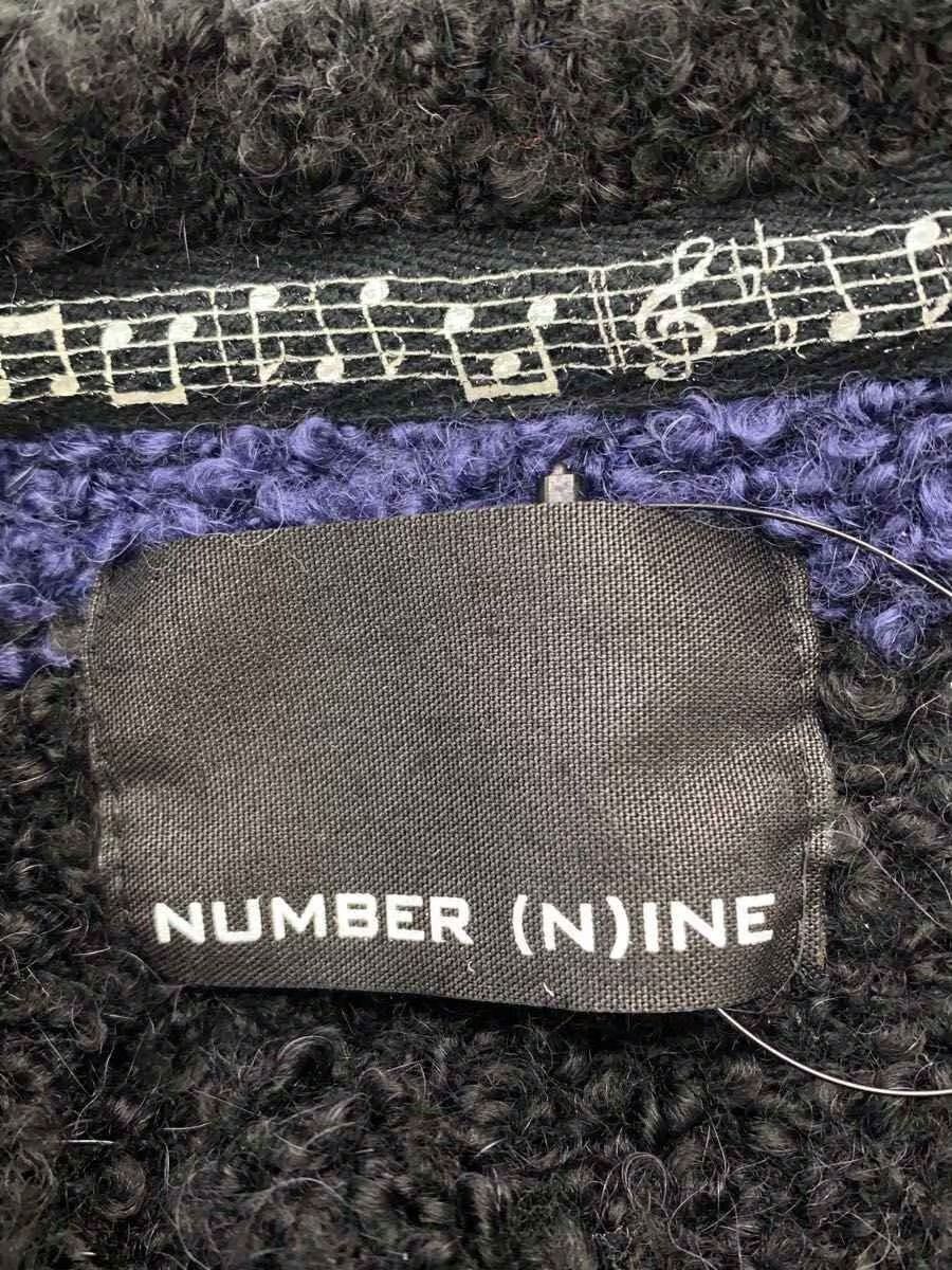 Number (N)ine Striped Alpaca Wool Cobain Knit Sweater Size US L / EU 52-54 / 3 - 4 Thumbnail