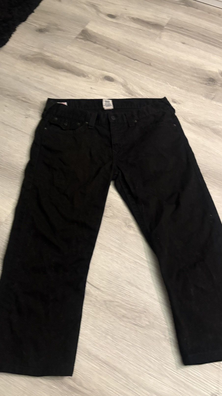 True Religion True religion black ricky jeans Size US 34 / EU 50 - 7 Thumbnail