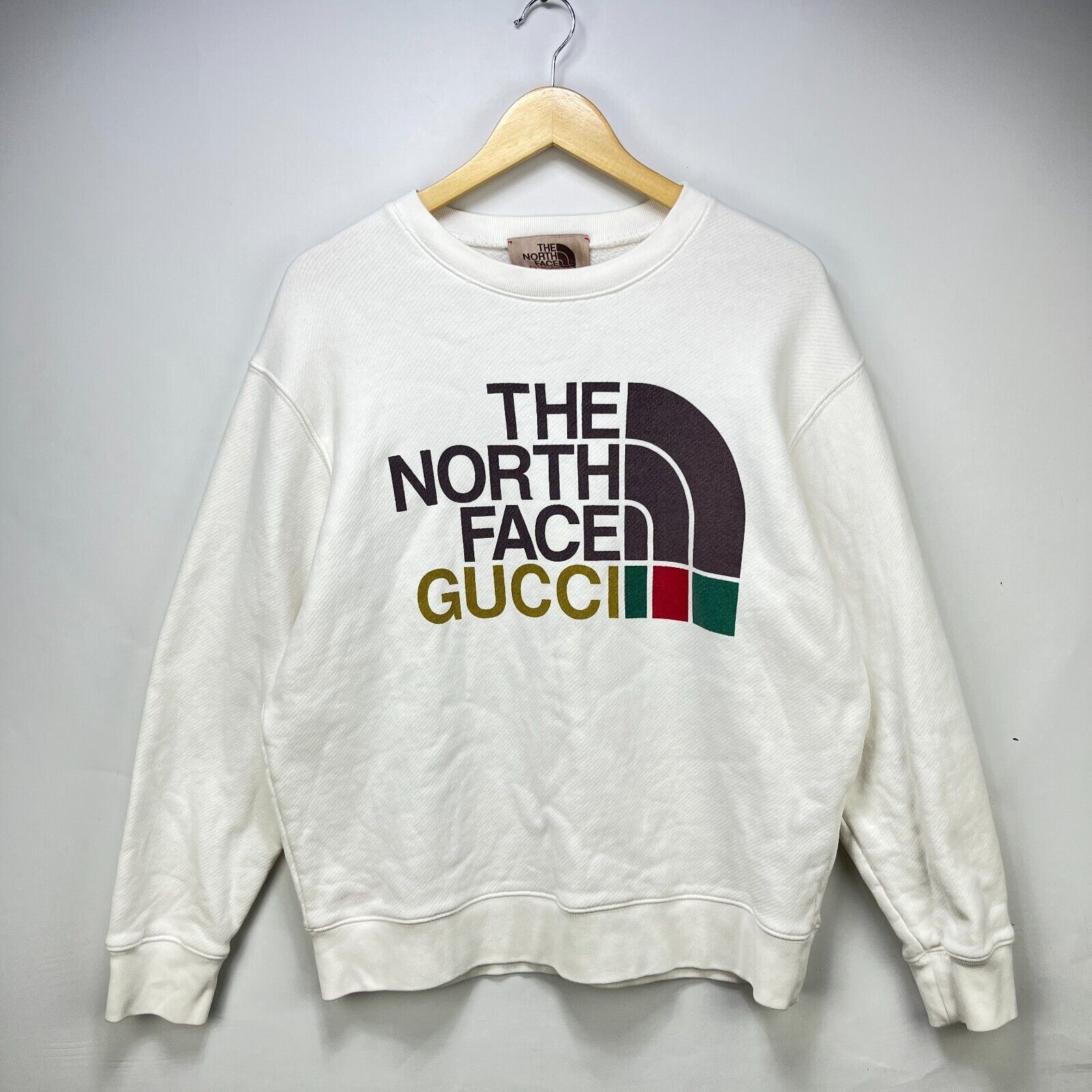 The North Face × Vintage The North Face Gucci Sweatshirt Italy Authentic XS Cotton Size US XS / EU 42 / 0 - 1 Thumbnail