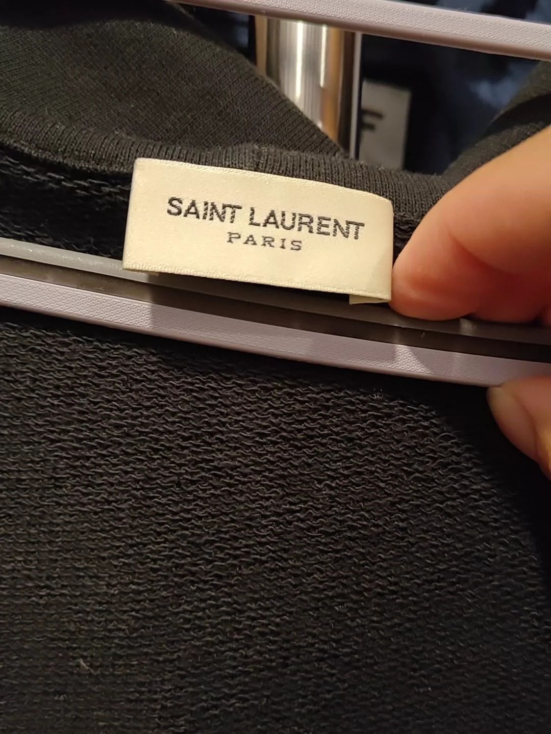 Saint Laurent Paris Saint Laurent Paris Shark Classic Hoodie Size US L / EU 52-54 / 3 - 3 Thumbnail