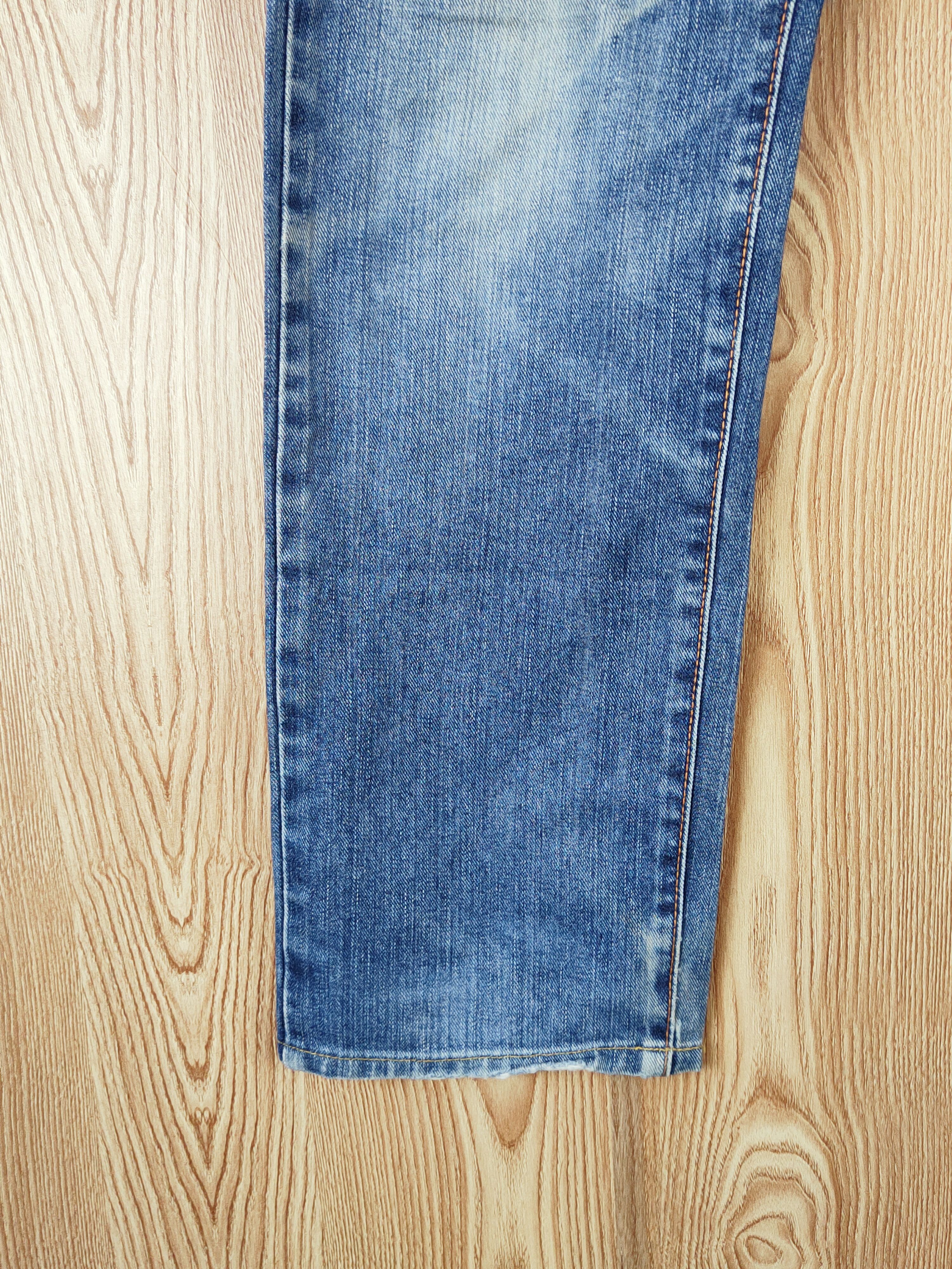 Edwin Edwin Blue Distressed Ripped Jeans #W941 Size US 33 - 4 Thumbnail