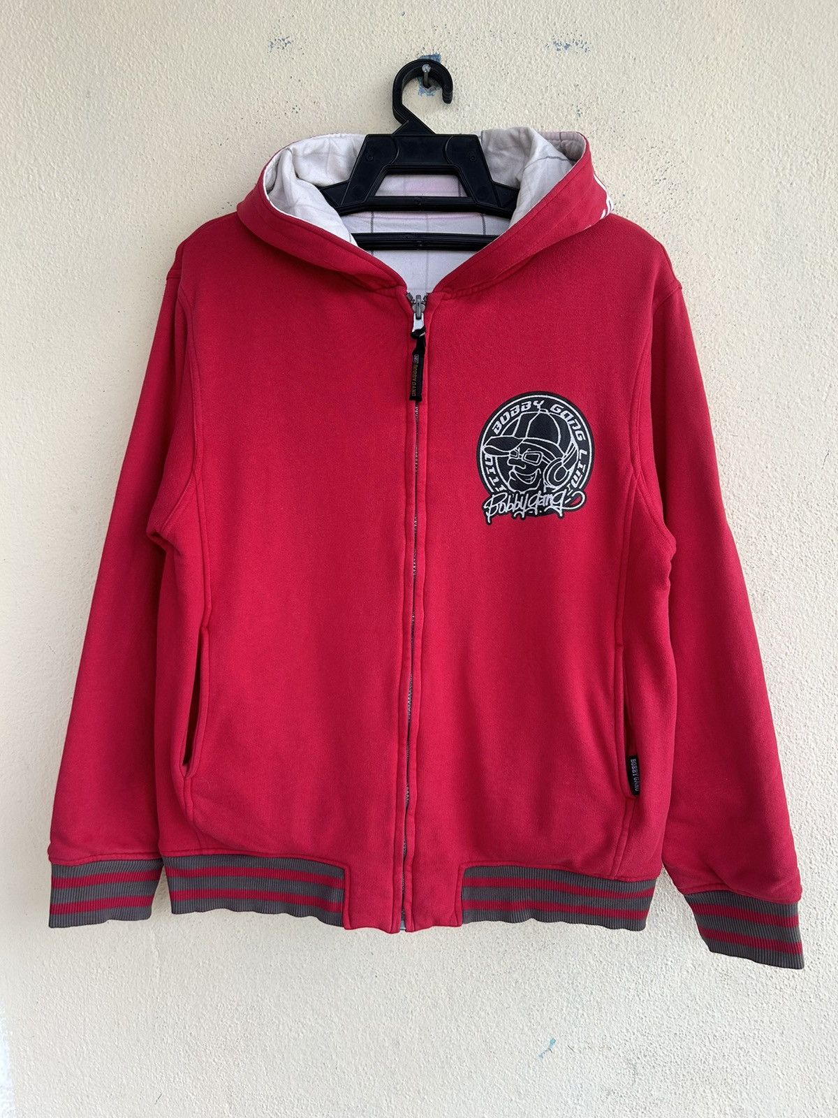 Japanese Brand Bobby Gang Reversible Hoodie Size US L / EU 52-54 / 3 - 1 Thumbnail