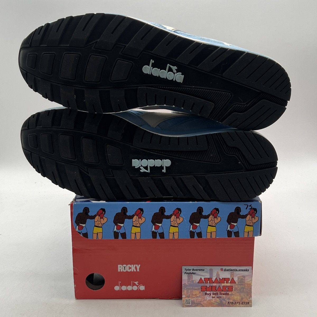 Diadora Foot locker x n9002 rocky balboa sagas 45th anniversary Size US 12 / EU 45 - 8 Thumbnail