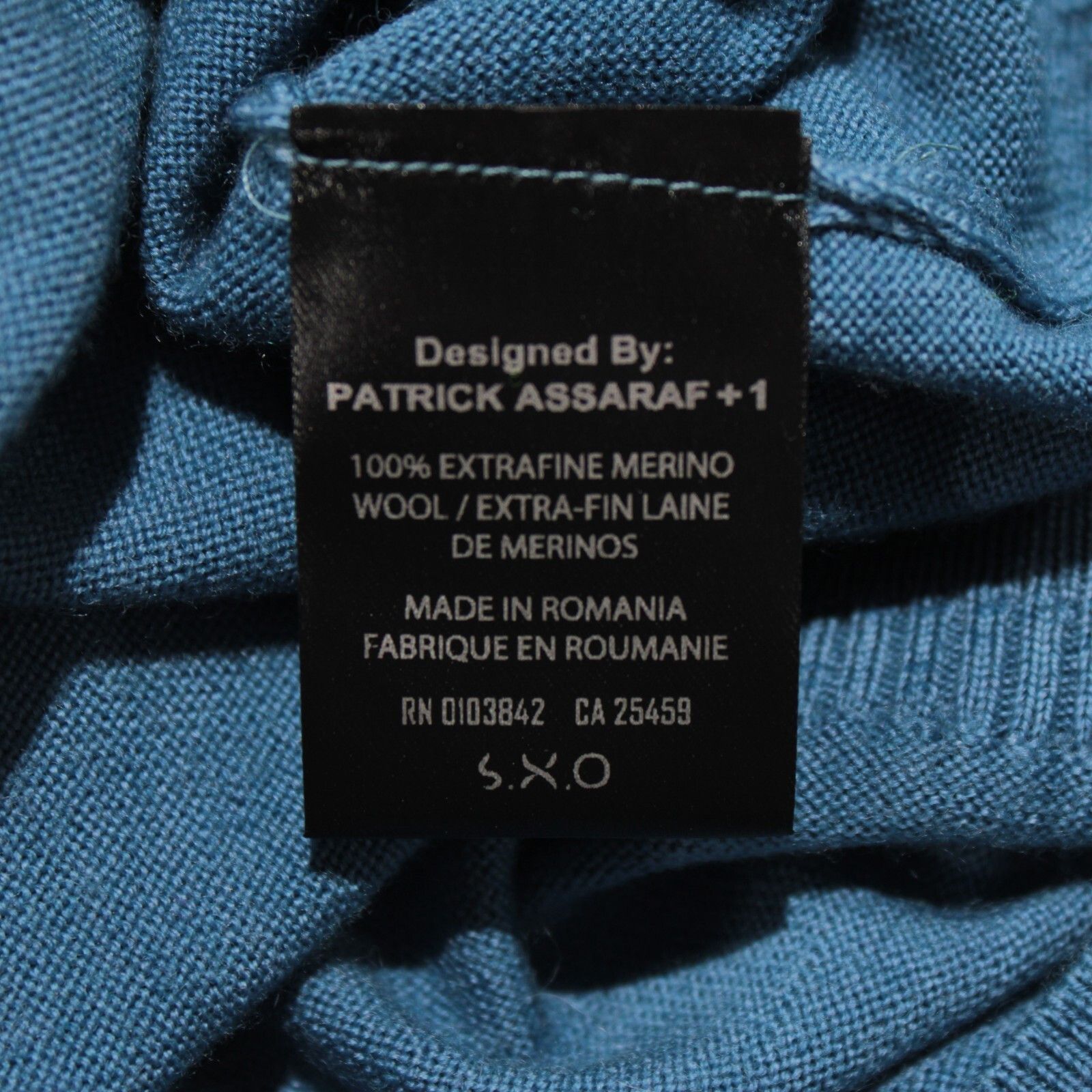 PATRICK ASSARAF Patrick Assaraf Sweater Size US L in Blue Size US L / EU 52-54 / 3 - 9 Thumbnail