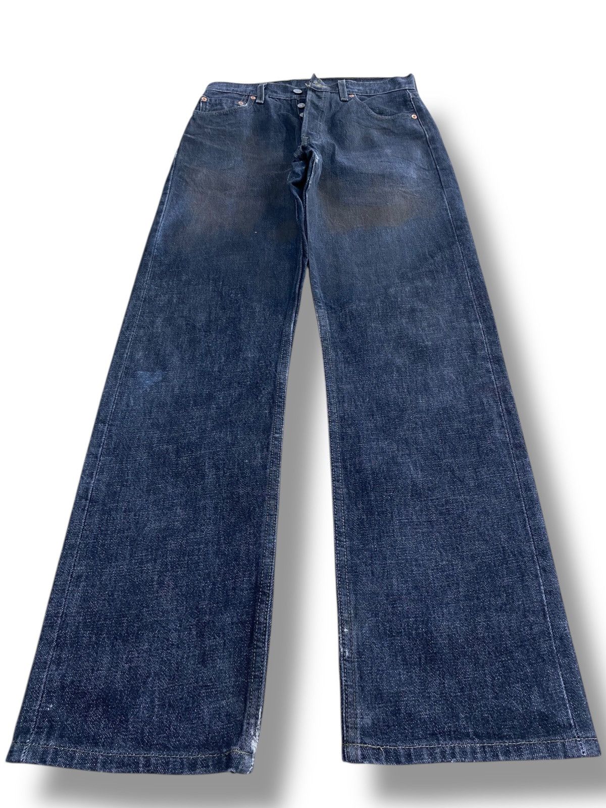 Levi's Vintage Levi’s Dark Acid Wash Style Loose Jeans Size US 30 / EU 46 - 1 Thumbnail