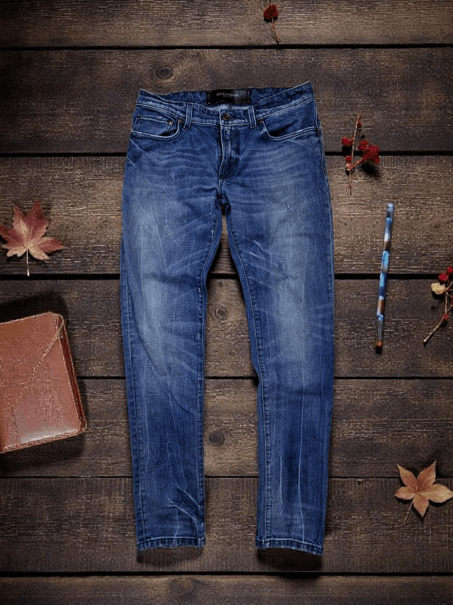 Dolce & Gabbana Dolce & Gabbana Slim Stretch Denim Archive Y2K Size US 32 / EU 48 - 3 Thumbnail