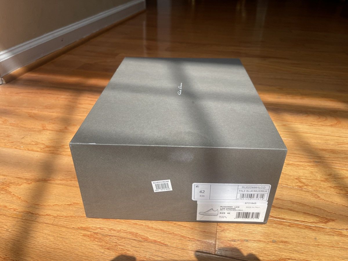 Rick Owens Rick Owens Porterville Low 'Pale Blue' Size US 9 / EU 42 - 8 Thumbnail