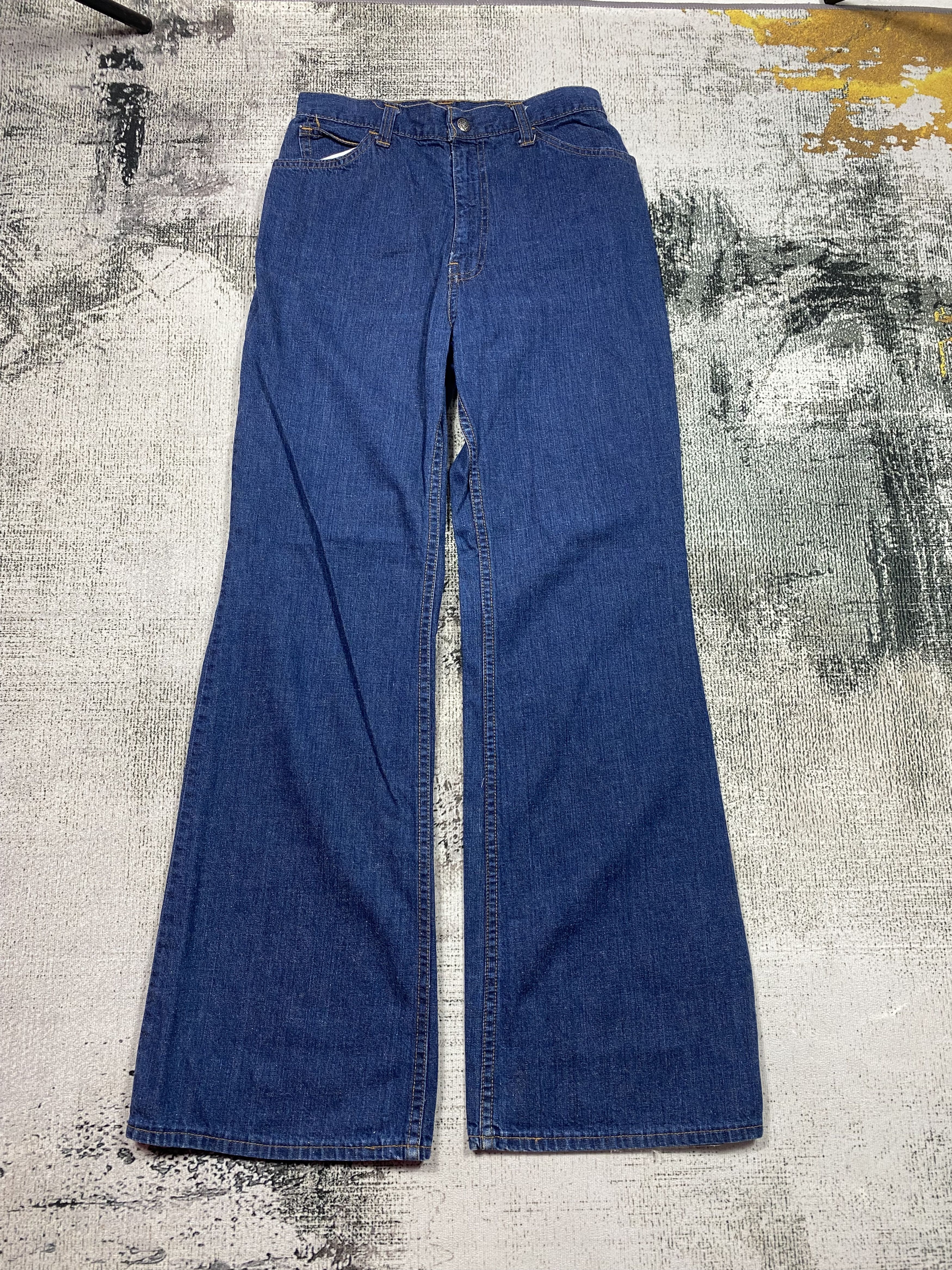 Levi's SICKS💥 Jeans Scovil Garlock Flare Bootcut Orange Tab Rare Size 26" / US 2 / IT 38 - 1 Thumbnail