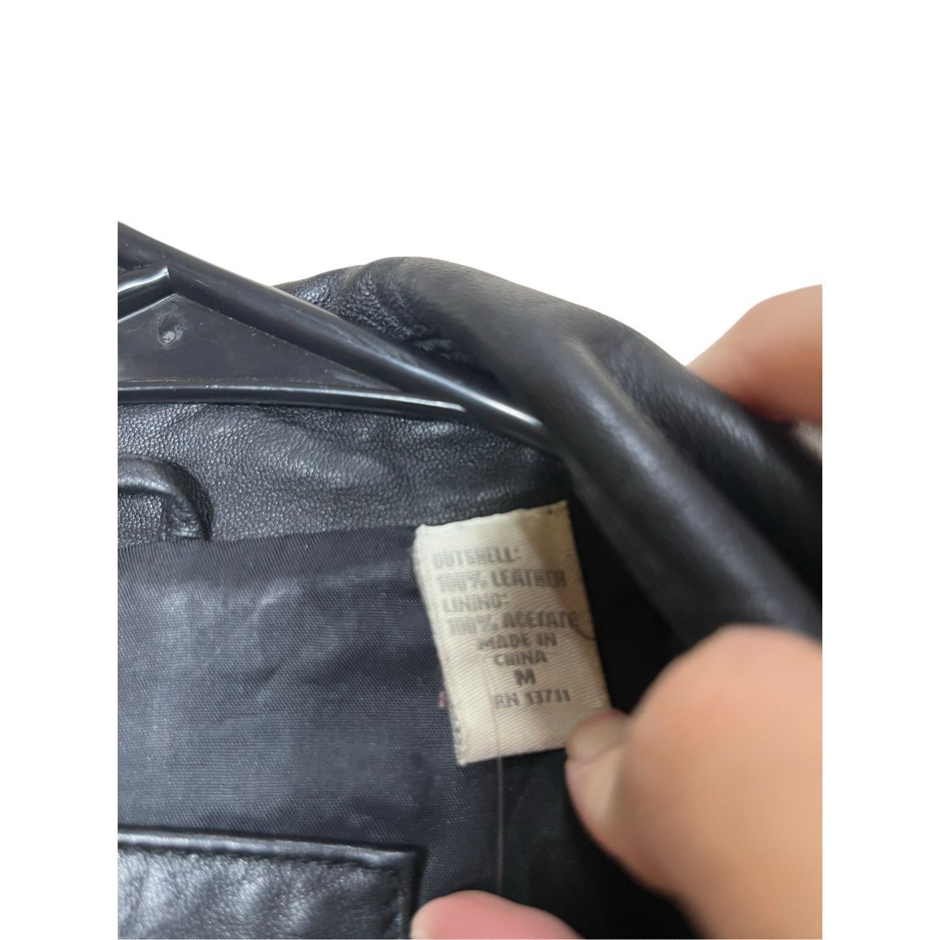 Other Vintage 90's Valerie Stevens Black Leather Blazer Jacket Size M Size M / US 6-8 / IT 42-44 - 7 Thumbnail