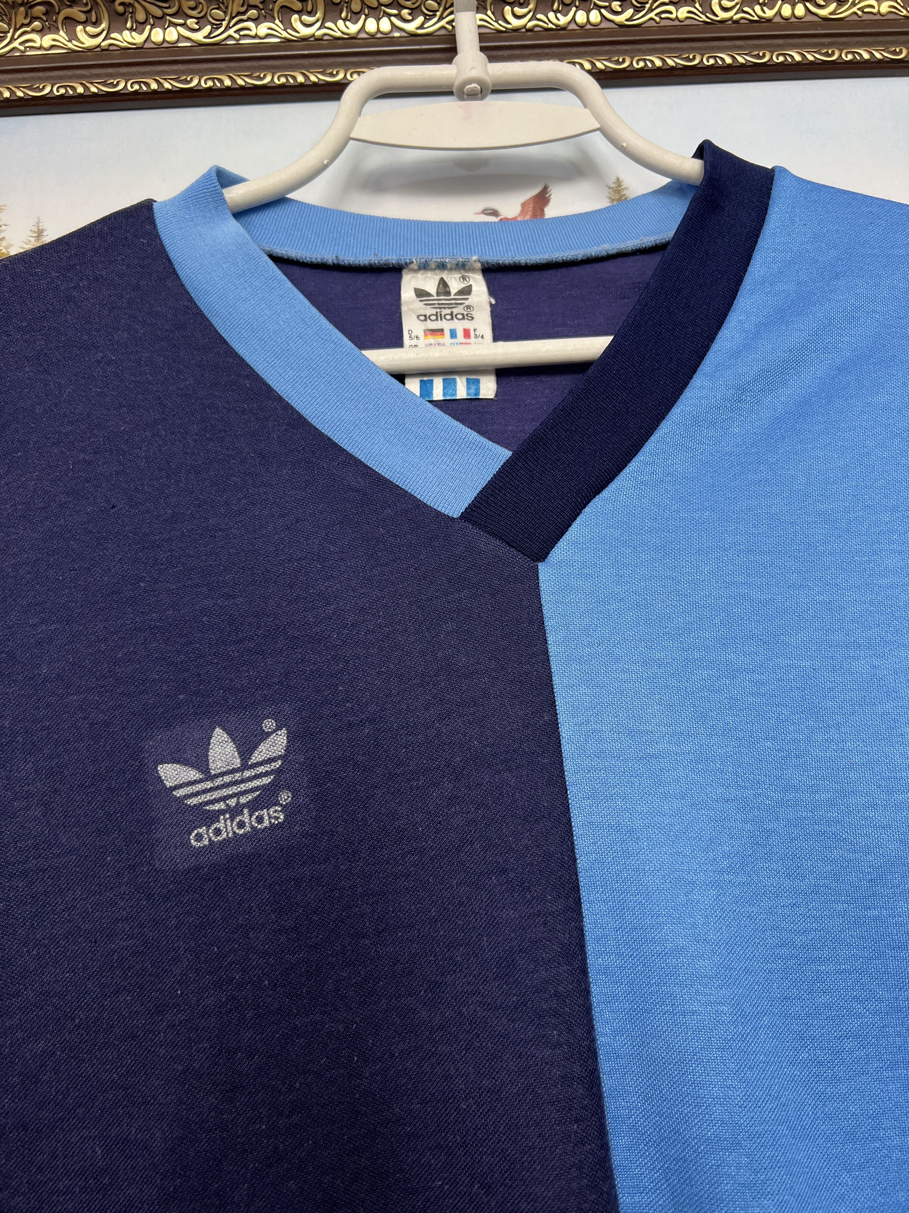 Adidas Vintage 80's Adidas West Germany Football Template Shirt Size US M / EU 48-50 / 2 - 3 Thumbnail