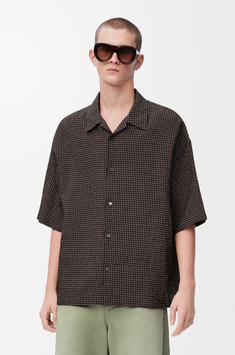 Loewe o1w1db10426 T-shirt in Brown Size US L / EU 52-54 / 3 - 2 Thumbnail