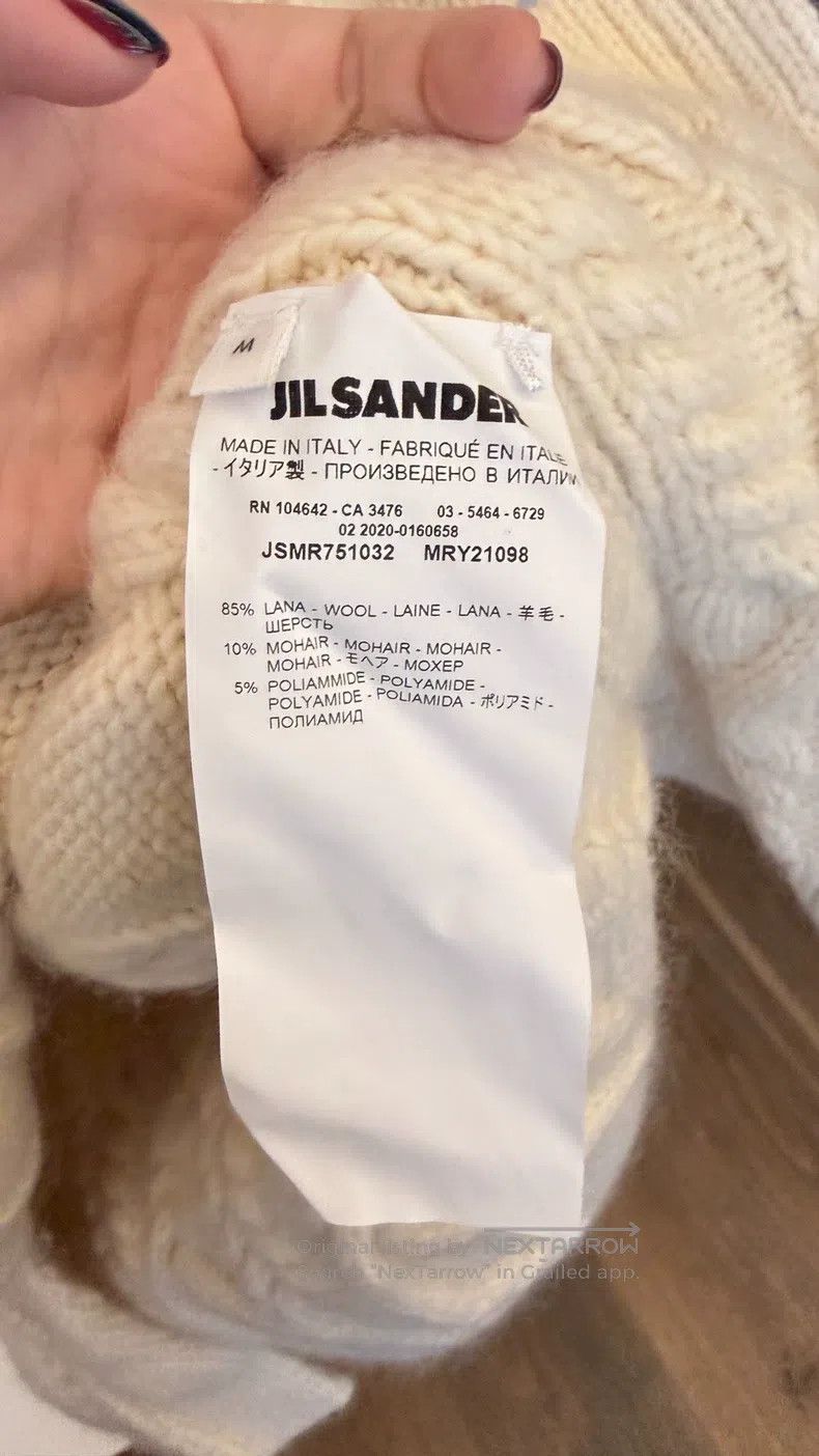 Jil Sander Jil Sander Hand-knitted patterned sweater Size M / US 6-8 / IT 42-44 - 6 Thumbnail