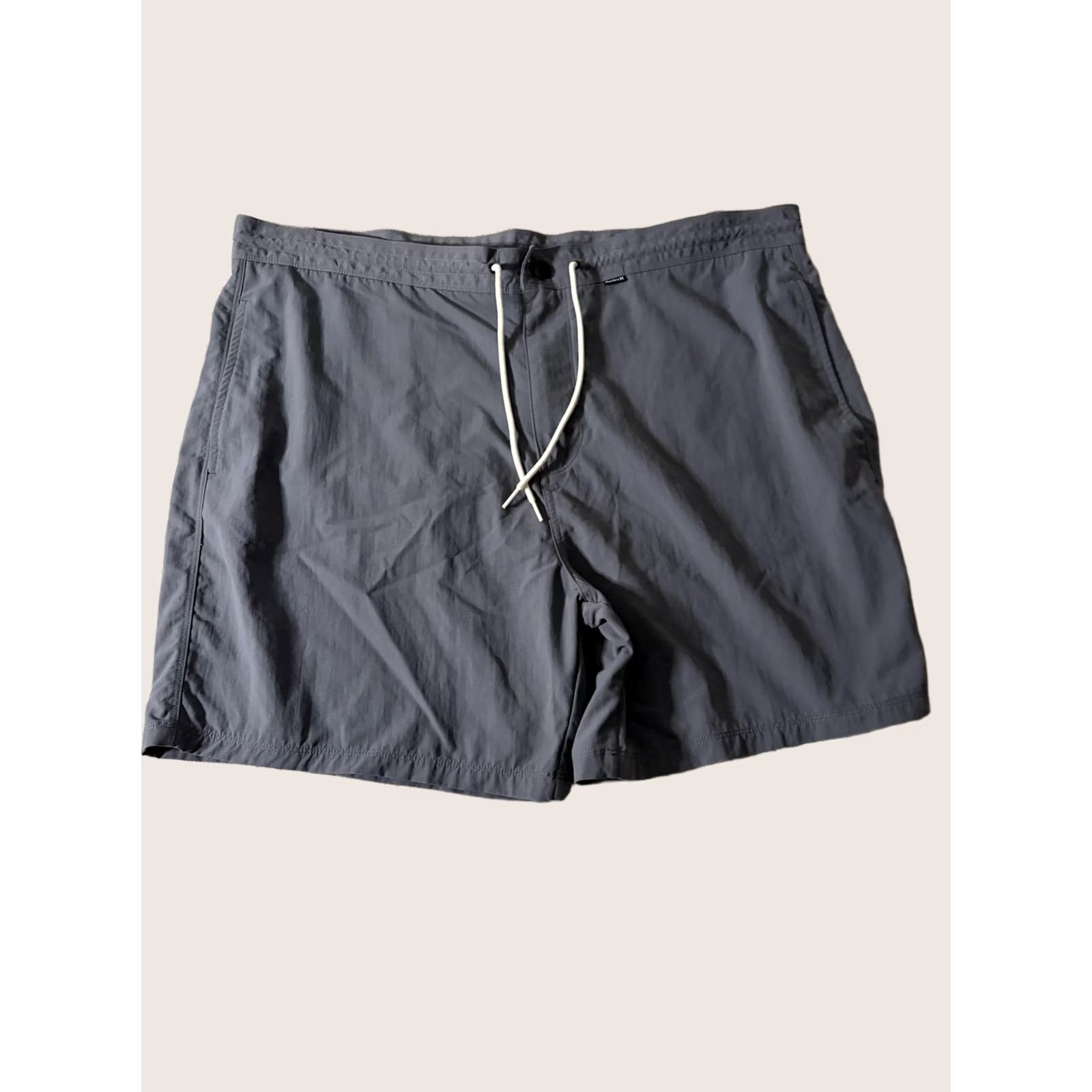 Hurley Hurley Mens Board Shorts 40 Gray Quick Dry Dri-Fit Above-the-Knee Swim Trunks with Drawstring Pockets Atlantic Surf Beach Size US 40 / EU 56 - 1 Thumbnail