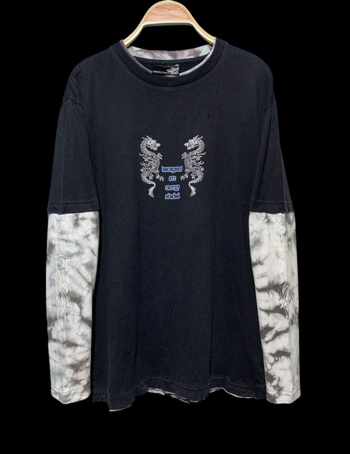 If Six Was Nine × Japanese Brand × Vintage Dig Deep Dragon Y2K style Size US S / EU 44-46 / 1 - 2 Thumbnail