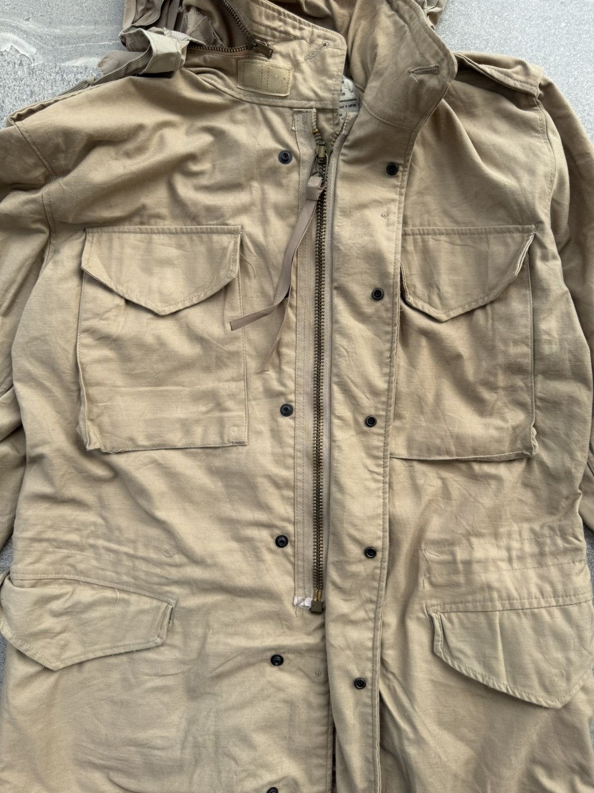 Alpha Industries Vintage 80's Alpha Industries M65 Field Jacket Size US XL / EU 56 / 4 - 12 Thumbnail