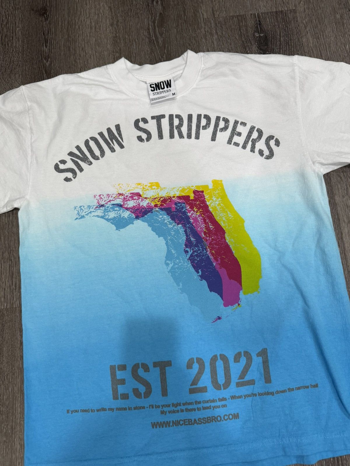 Other Snow Strippers Hurricane Season Tour Shirt Size Medium Size US M / EU 48-50 / 2 - 3 Thumbnail