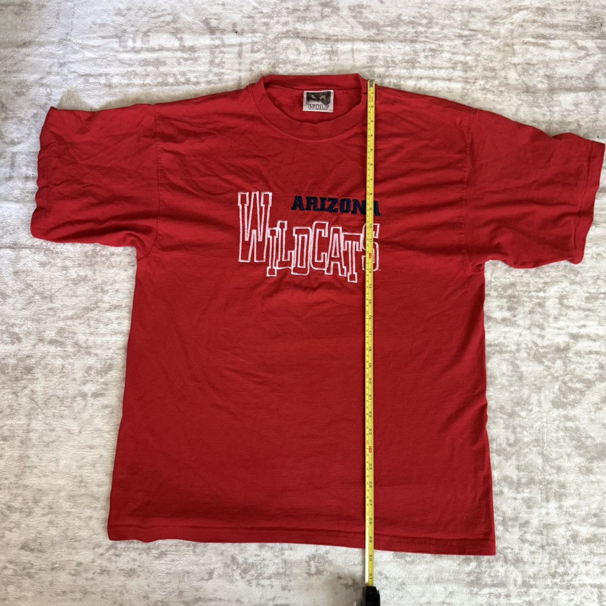 Vintage Arizona Wildcats Red Embroidered Tee Size US L / EU 52-54 / 3 - 4 Thumbnail