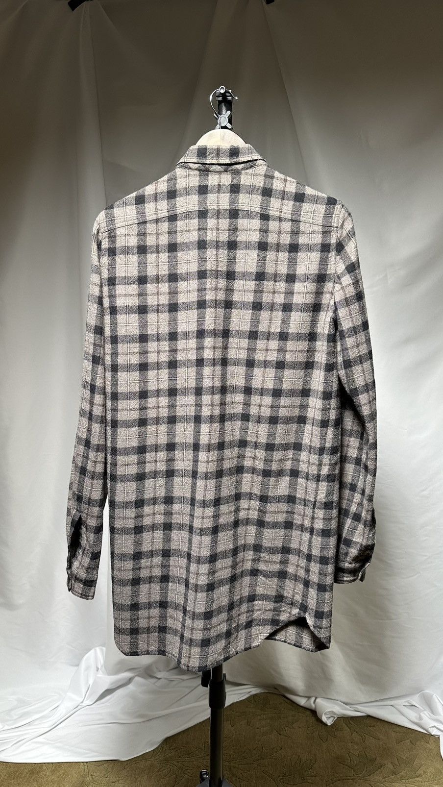 Rick Owens Rick Owens FW16 MASTODON Plaid Shirt Size 48 Size US M / EU 48-50 / 2 - 2 Thumbnail