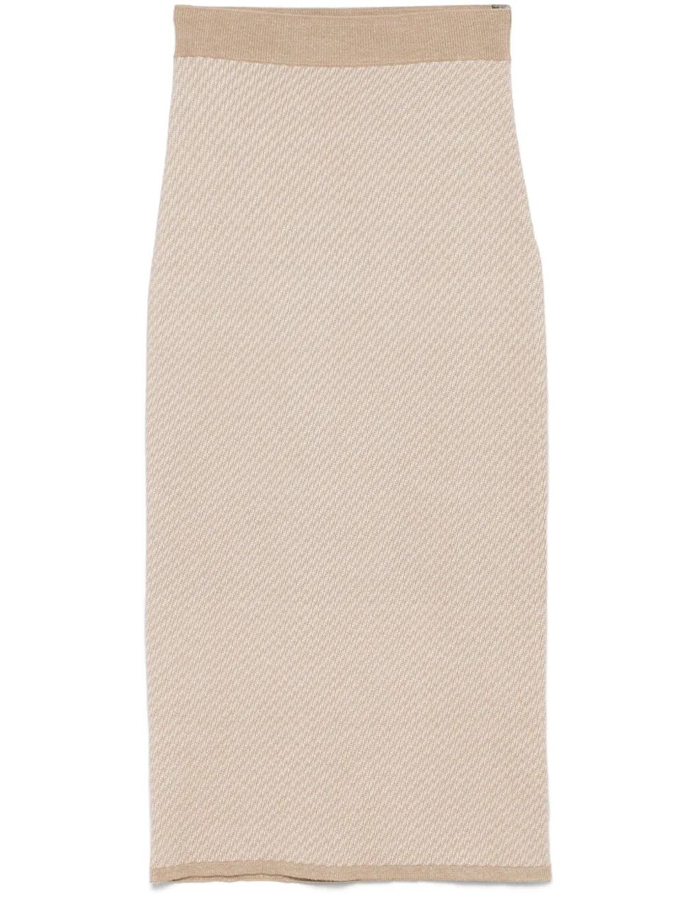 Fendi o1s1wg110326 Skirt in Beige Size 30" / US 8 / IT 44 - 1 Thumbnail