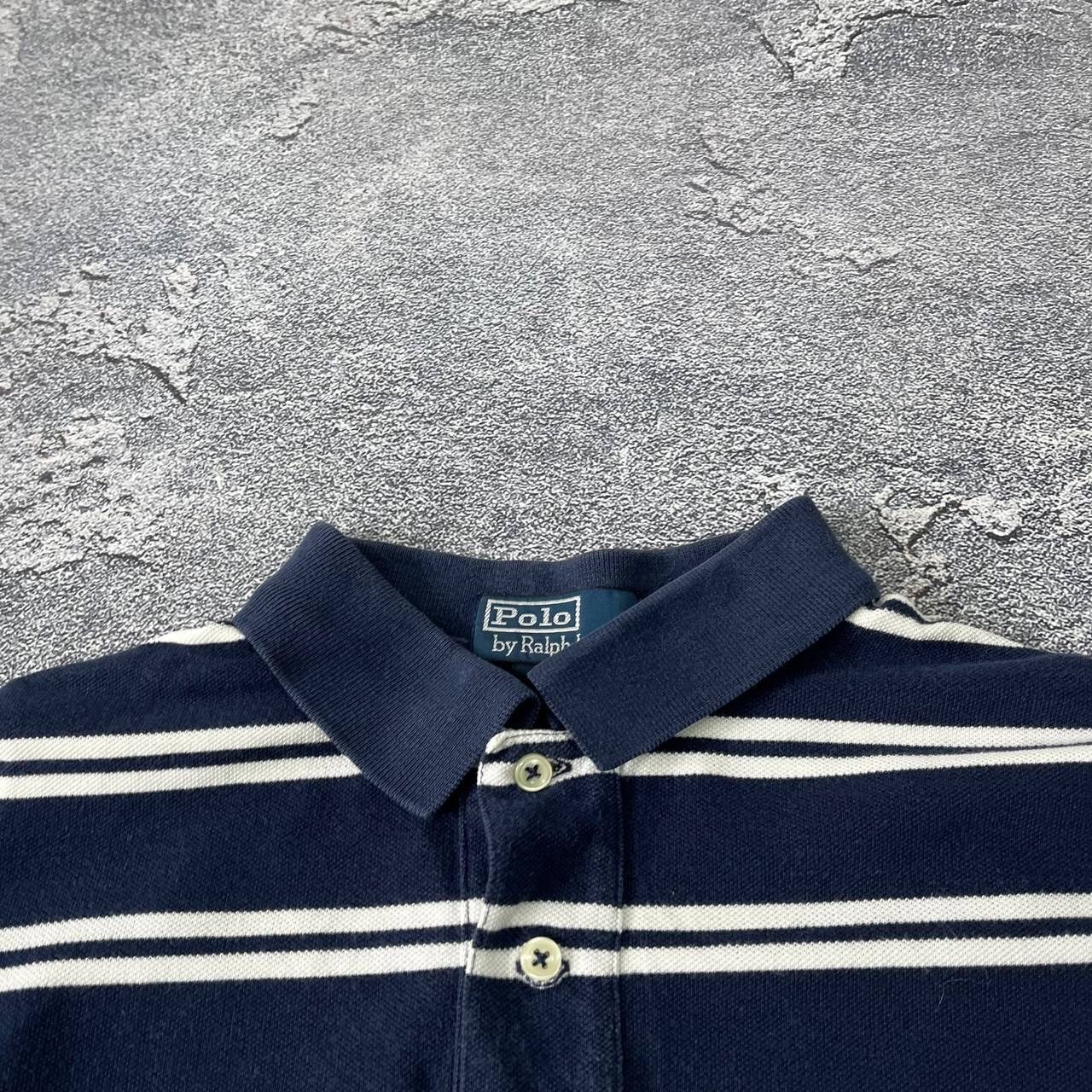 Polo Ralph Lauren Vintage Y2k Polo Ralph Lauren striped designer polo tee Size US L / EU 52-54 / 3 - 11 Thumbnail