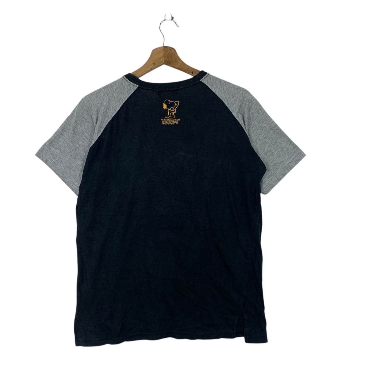 Peanuts PEANUTS SNOOPY World Famous Beagle Raglan Tee Shirt Size L / US 10 / IT 46 - 5 Thumbnail