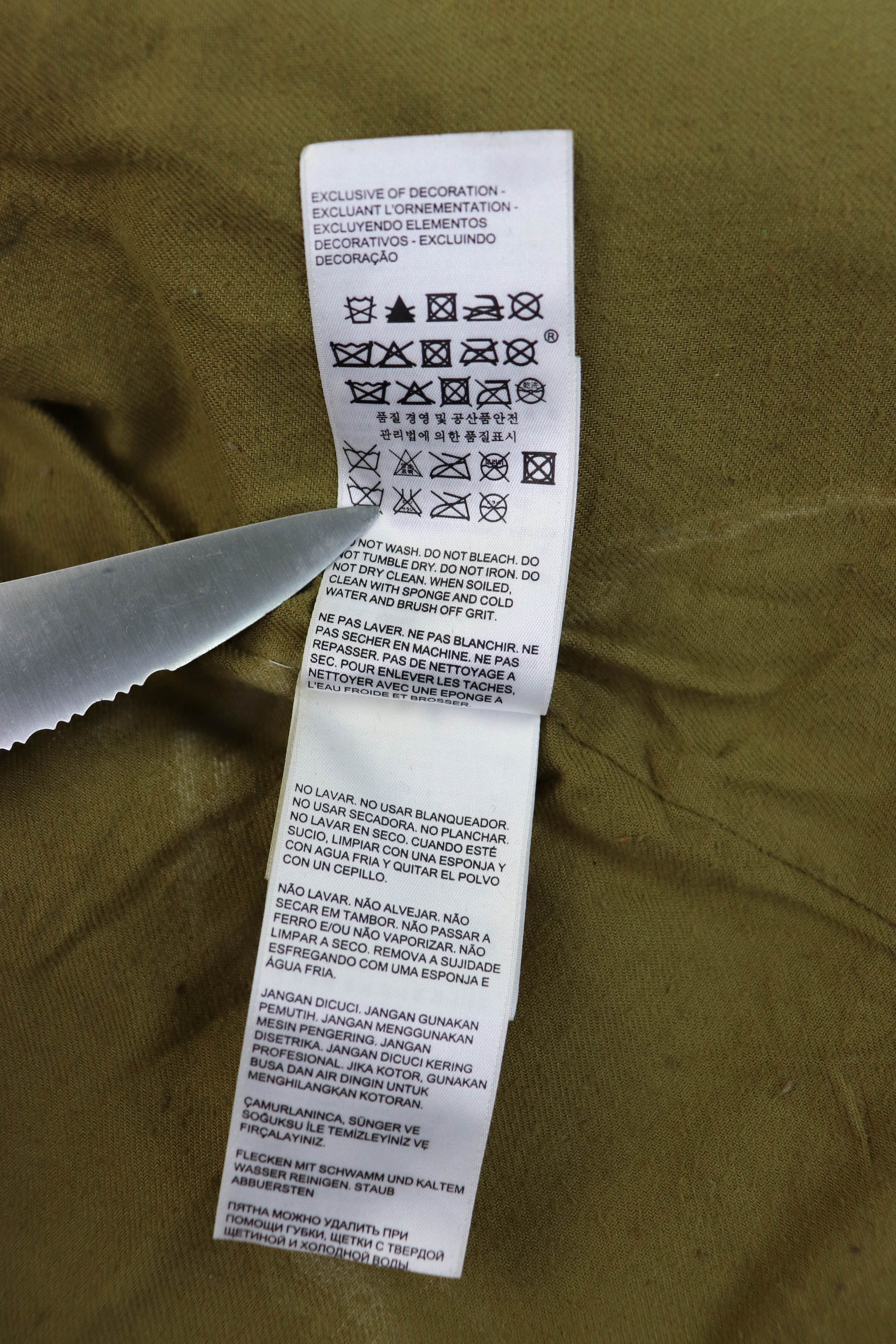 Levi's Women's Levi's Olive Green Waxed Belted Jacket Size M / US 6-8 / IT 42-44 - 19 Thumbnail
